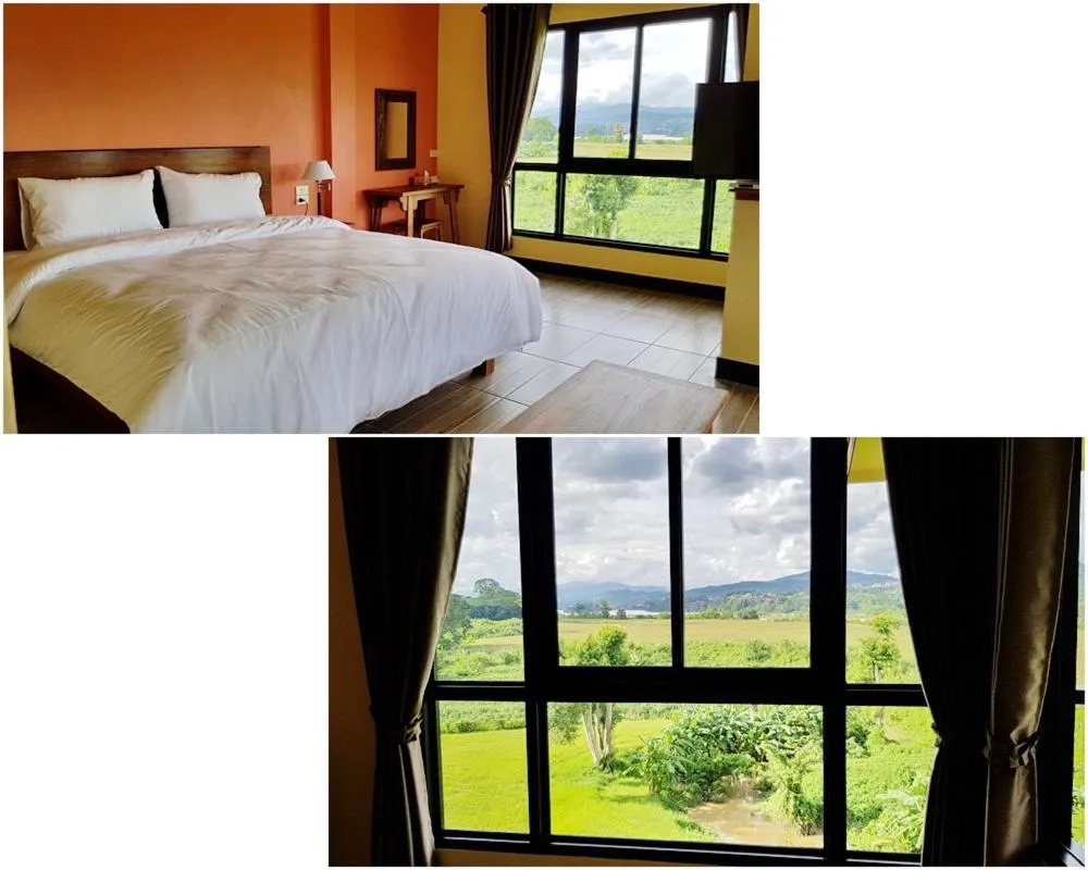 Bed in Baan Sakuna Hotel