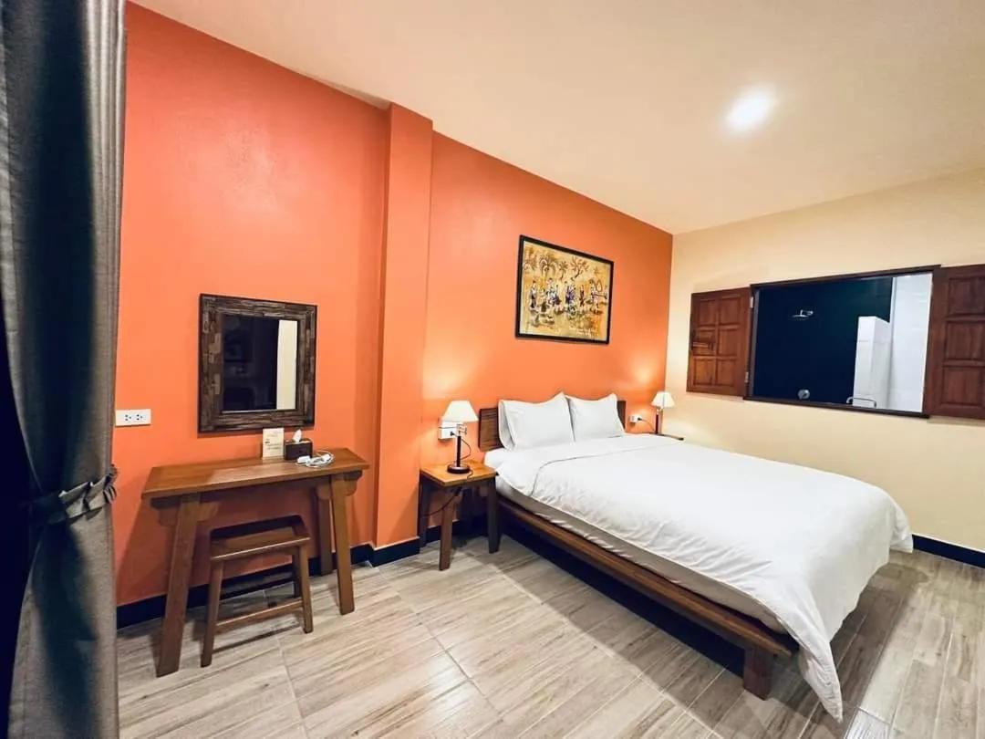 Bed in Baan Sakuna Hotel