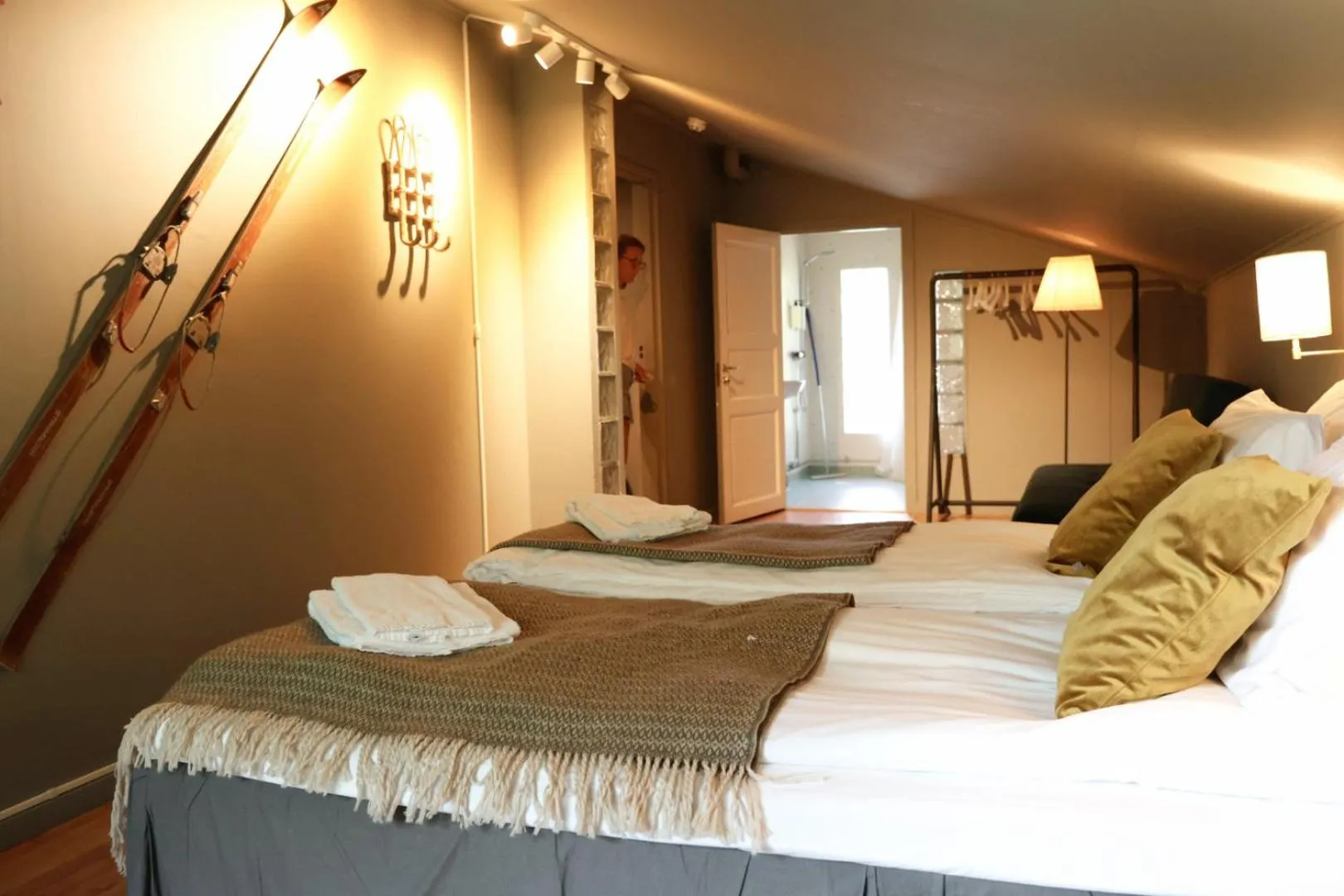 Bed in Hotell Åre Fjällsätra