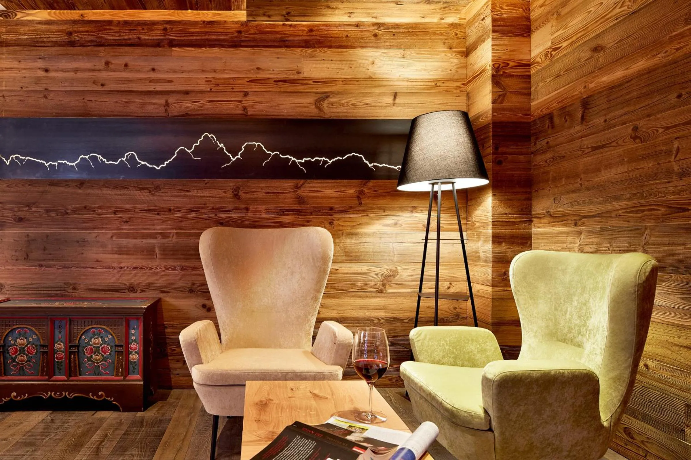 Decorative detail in Naturhotel Die Waldruhe GmbH