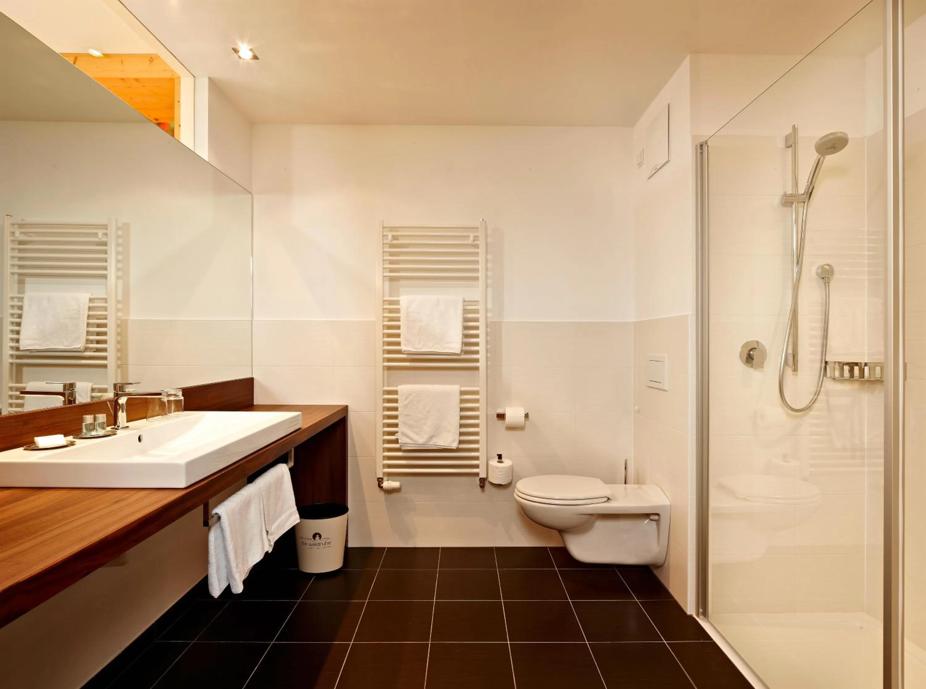 Bathroom in Naturhotel Die Waldruhe GmbH