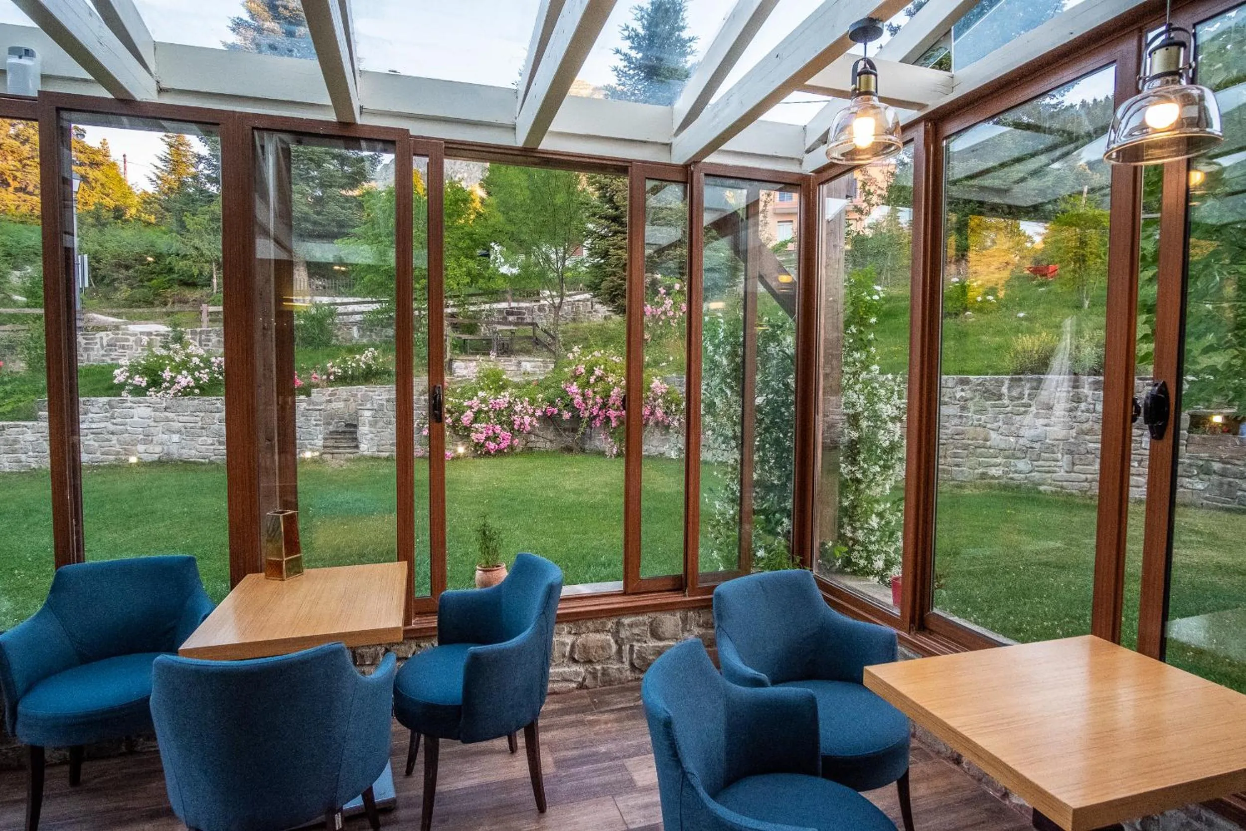 Patio in Anavasi Mountain Resort