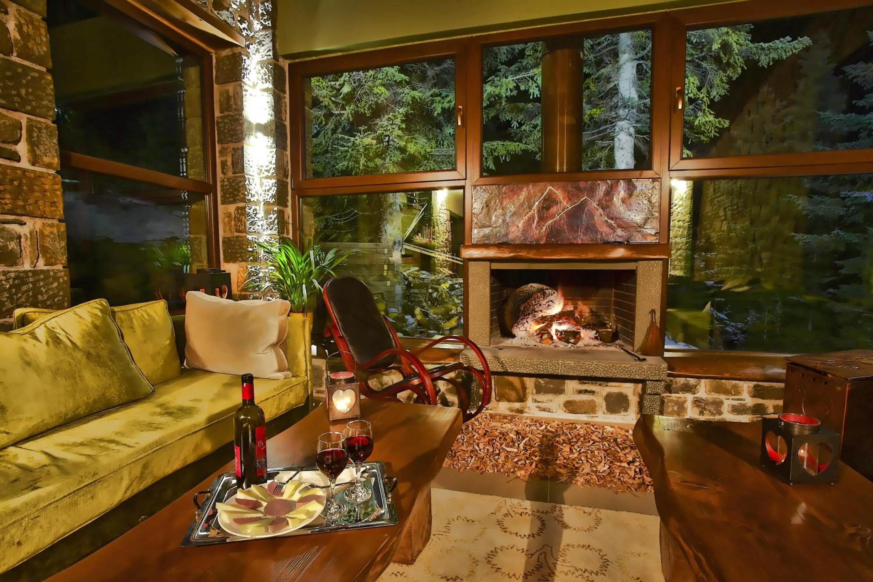 Lobby or reception in Anavasi Mountain Resort