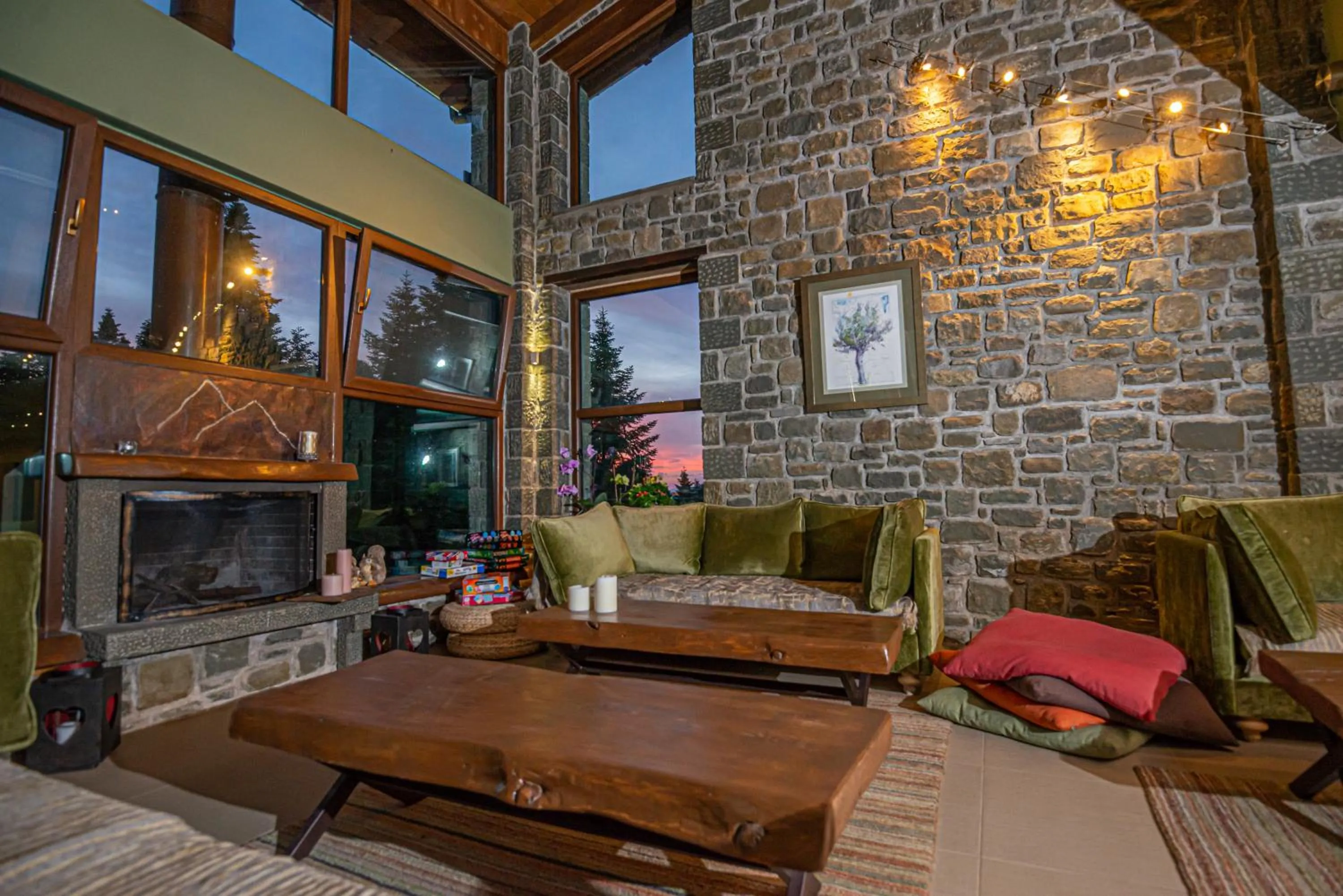 Lobby or reception in Anavasi Mountain Resort