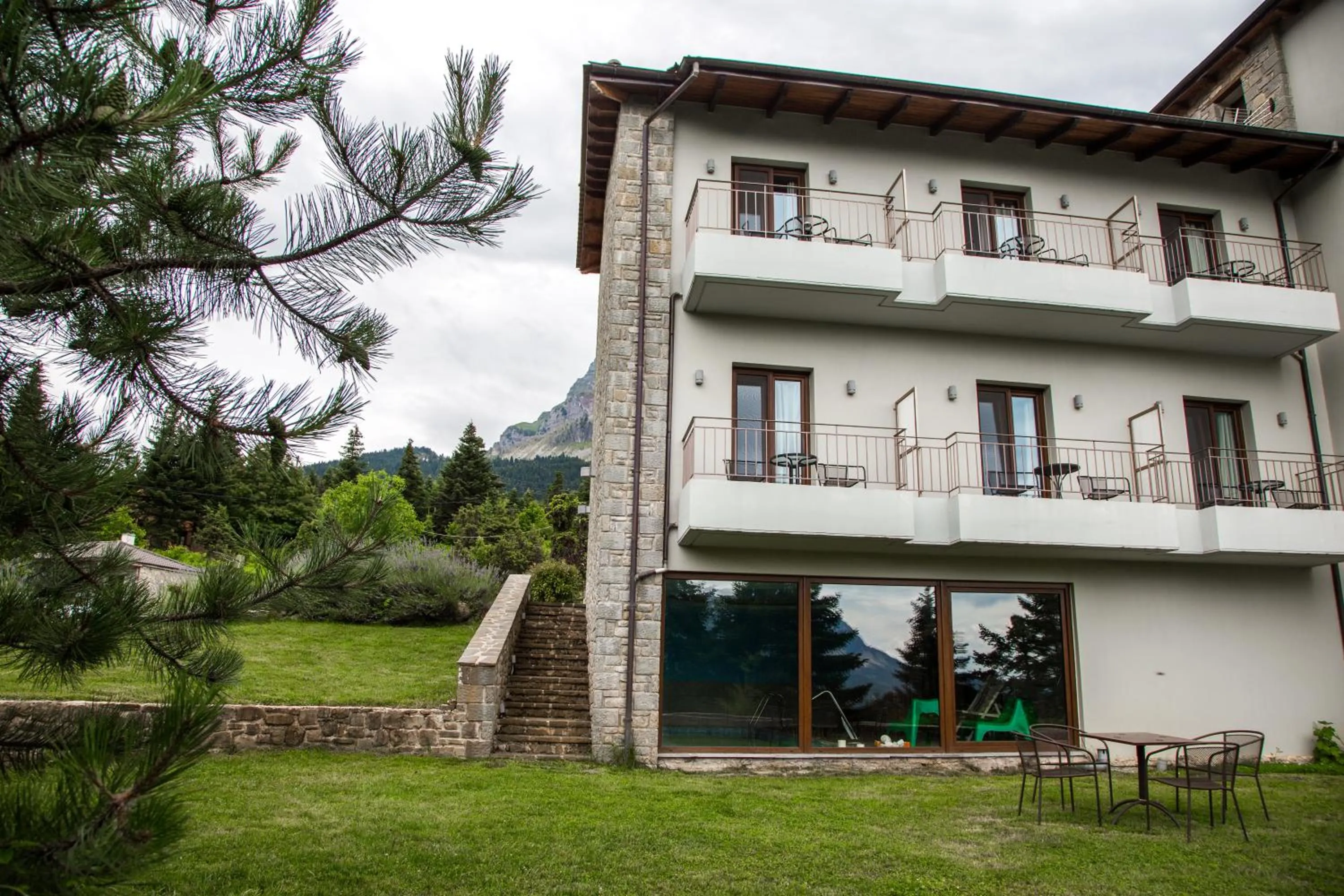 Property building in Anavasi Mountain Resort