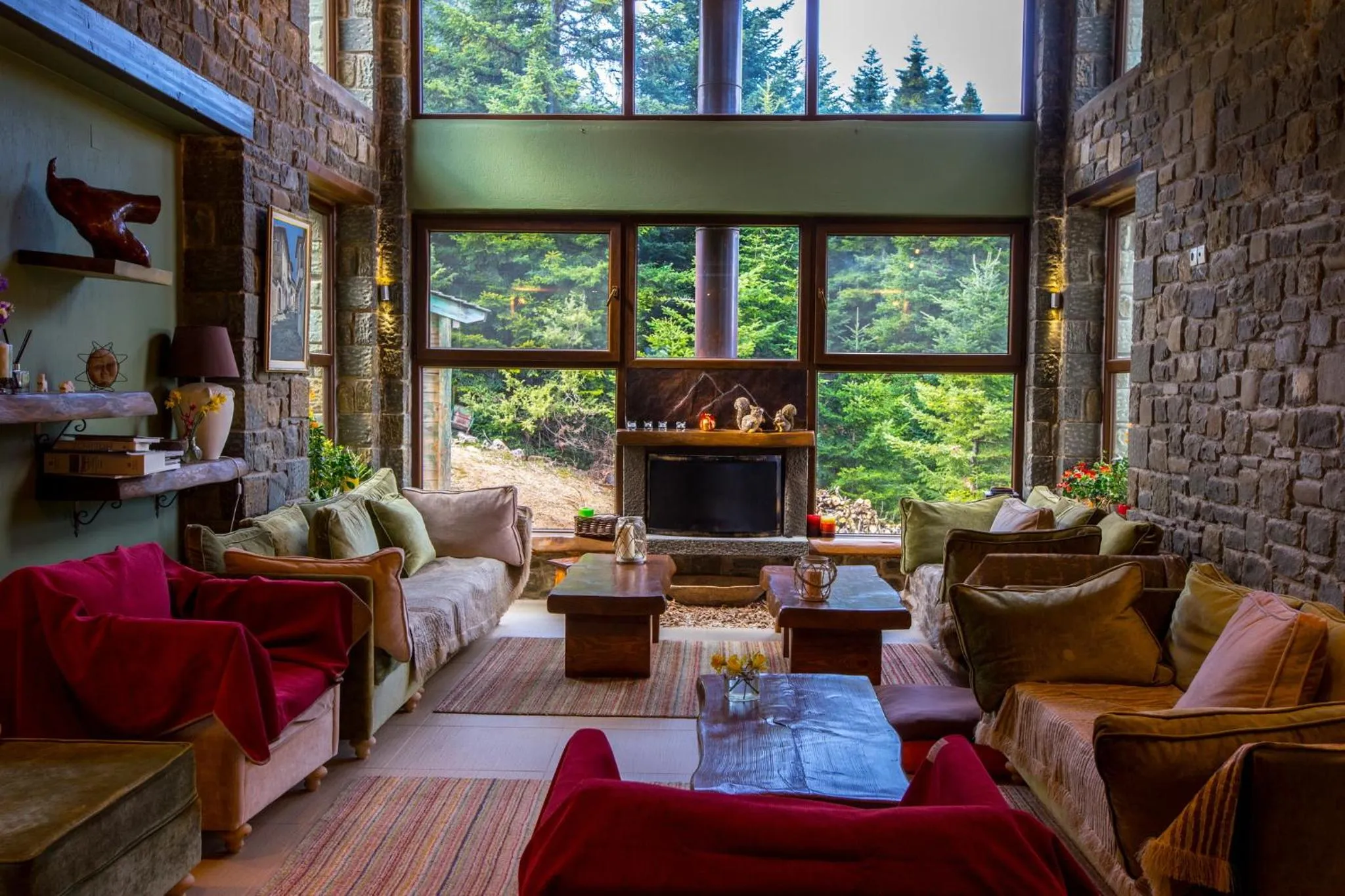 Lobby or reception in Anavasi Mountain Resort