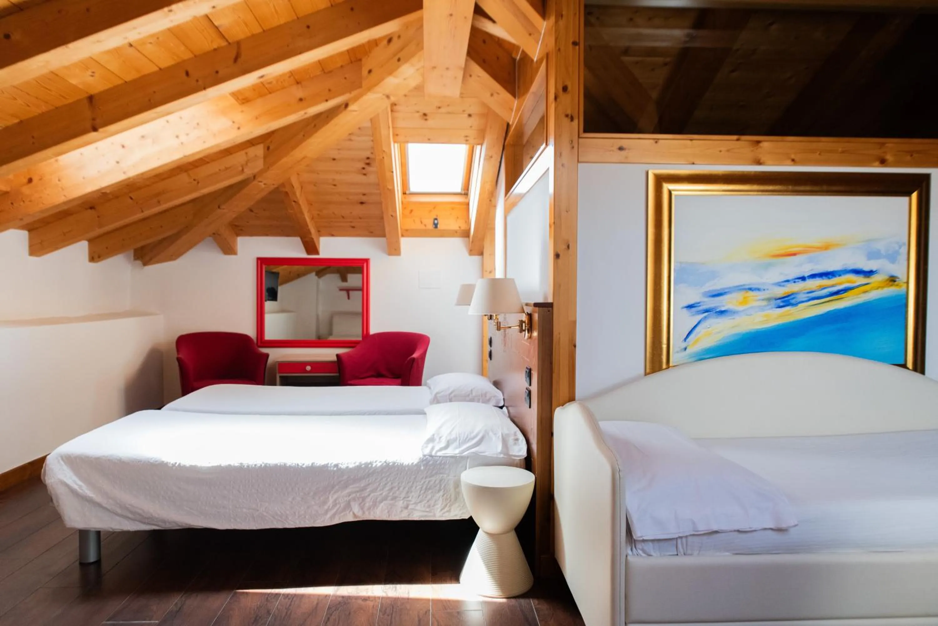 Bed in Arciduca Charming House Room & Breakfast