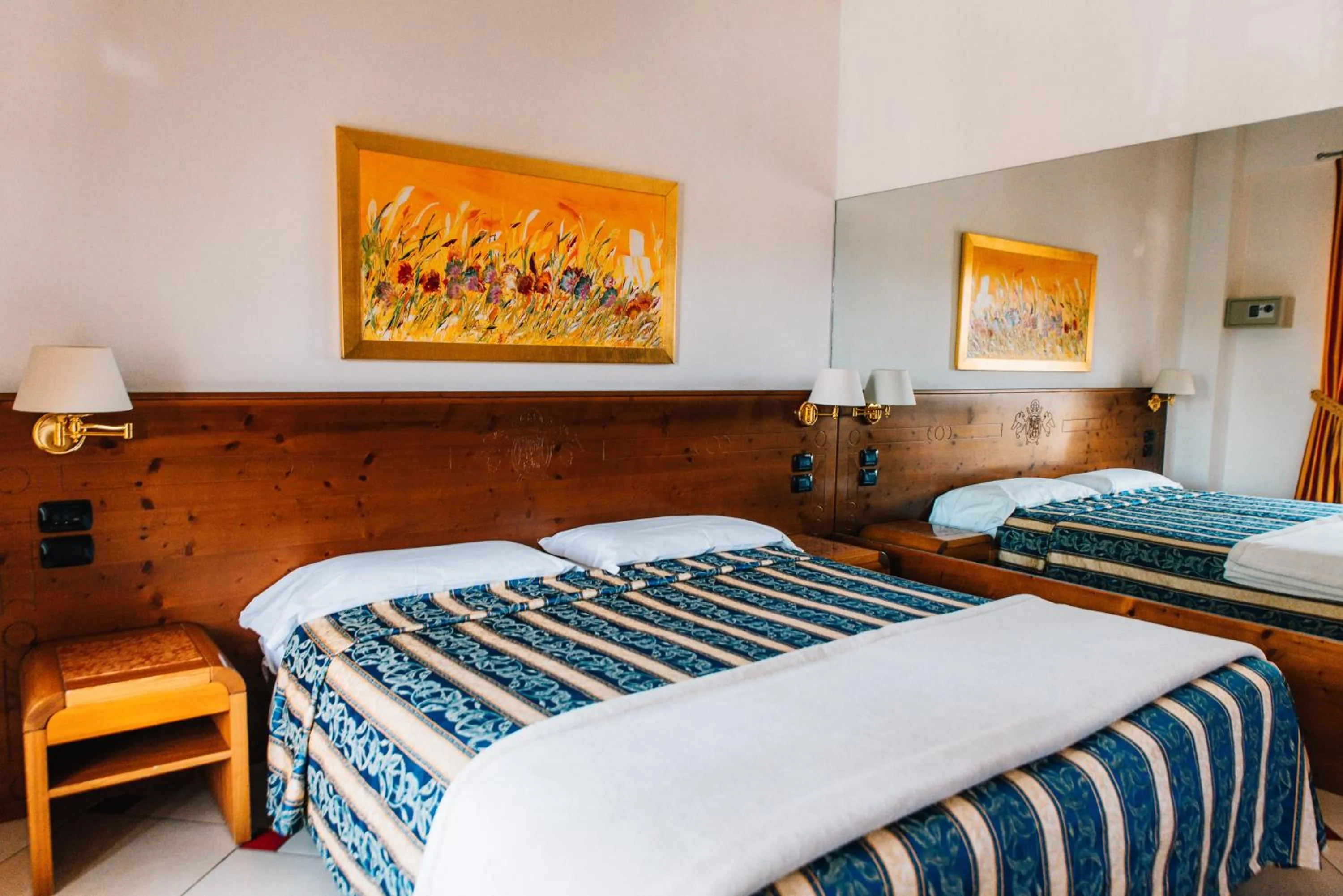 Bed in Arciduca Charming House Room & Breakfast