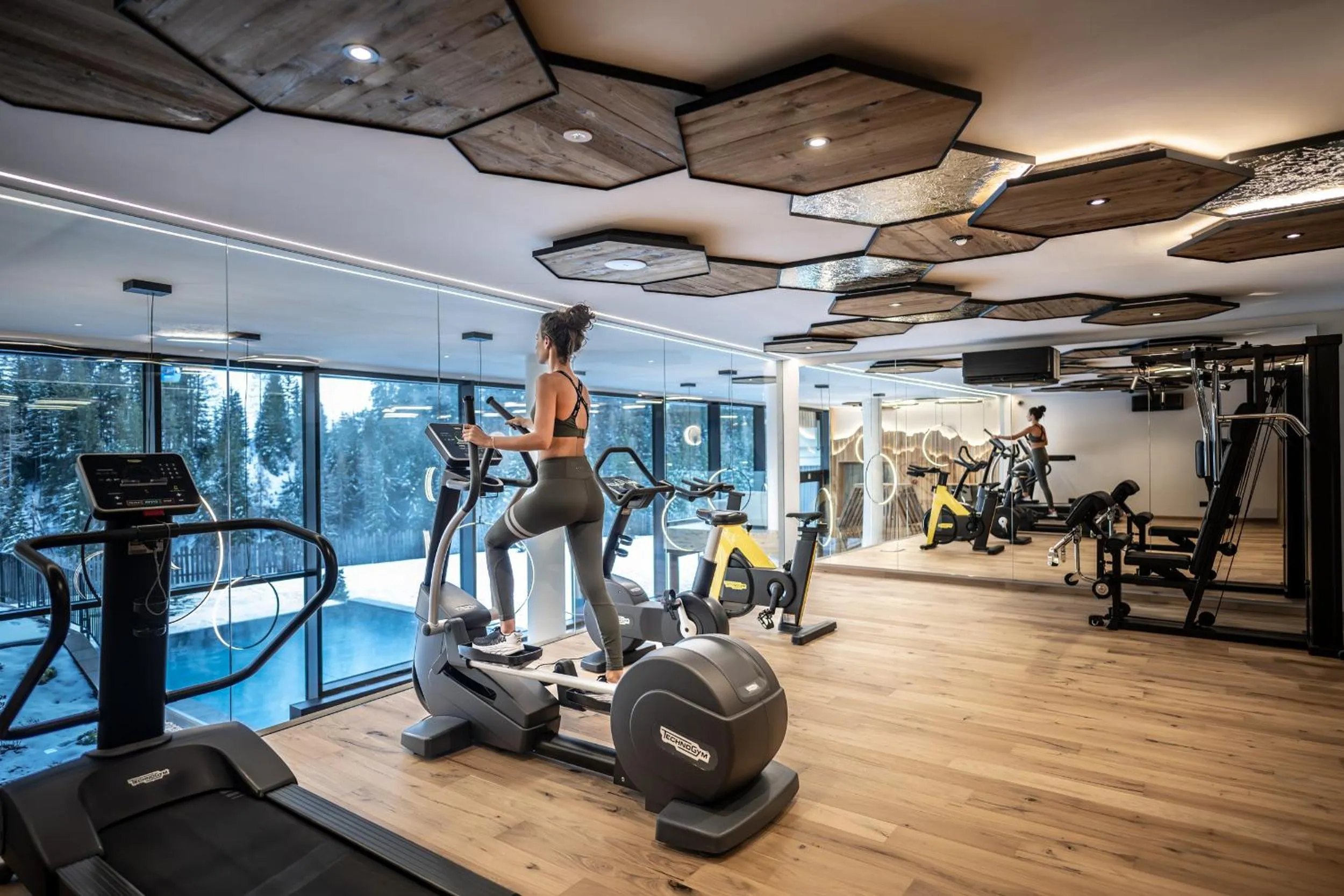 Swimming pool in Wellness Hotel Gran Risa***S