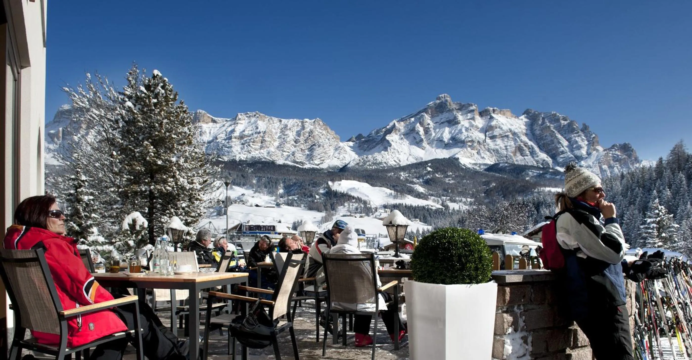 Patio in Wellness Hotel Gran Risa***S