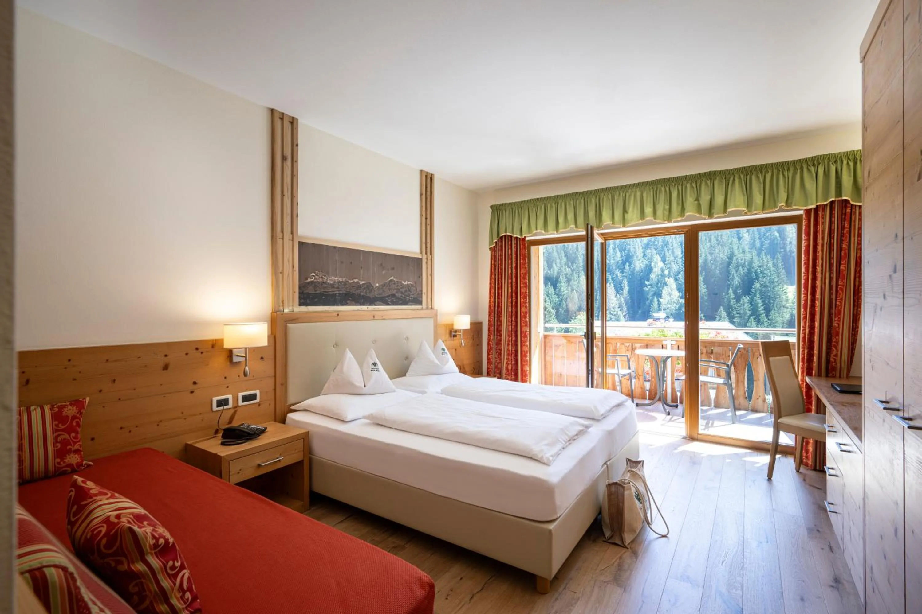 Bed in Wellness Hotel Gran Risa***S