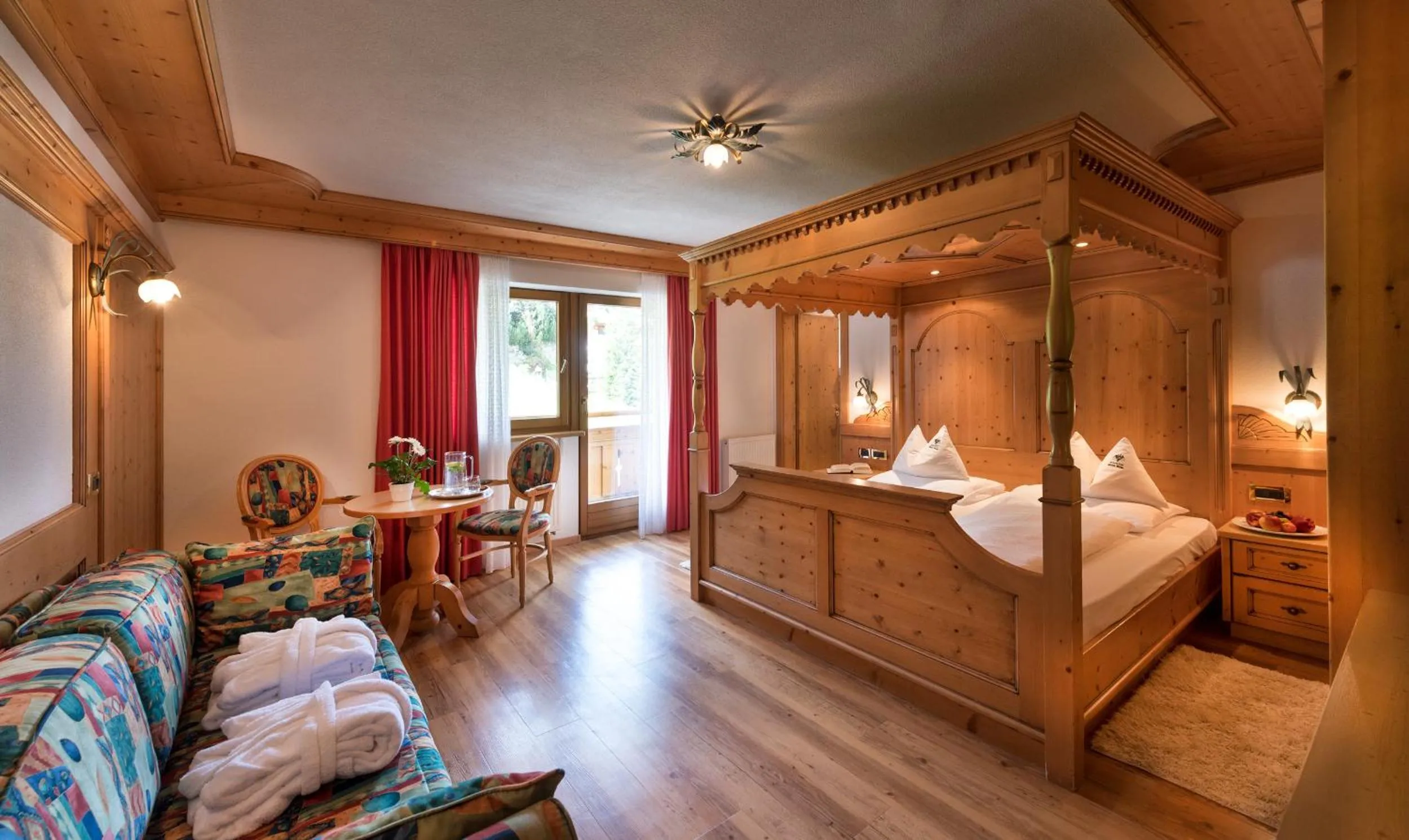 Bed in Wellness Hotel Gran Risa***S