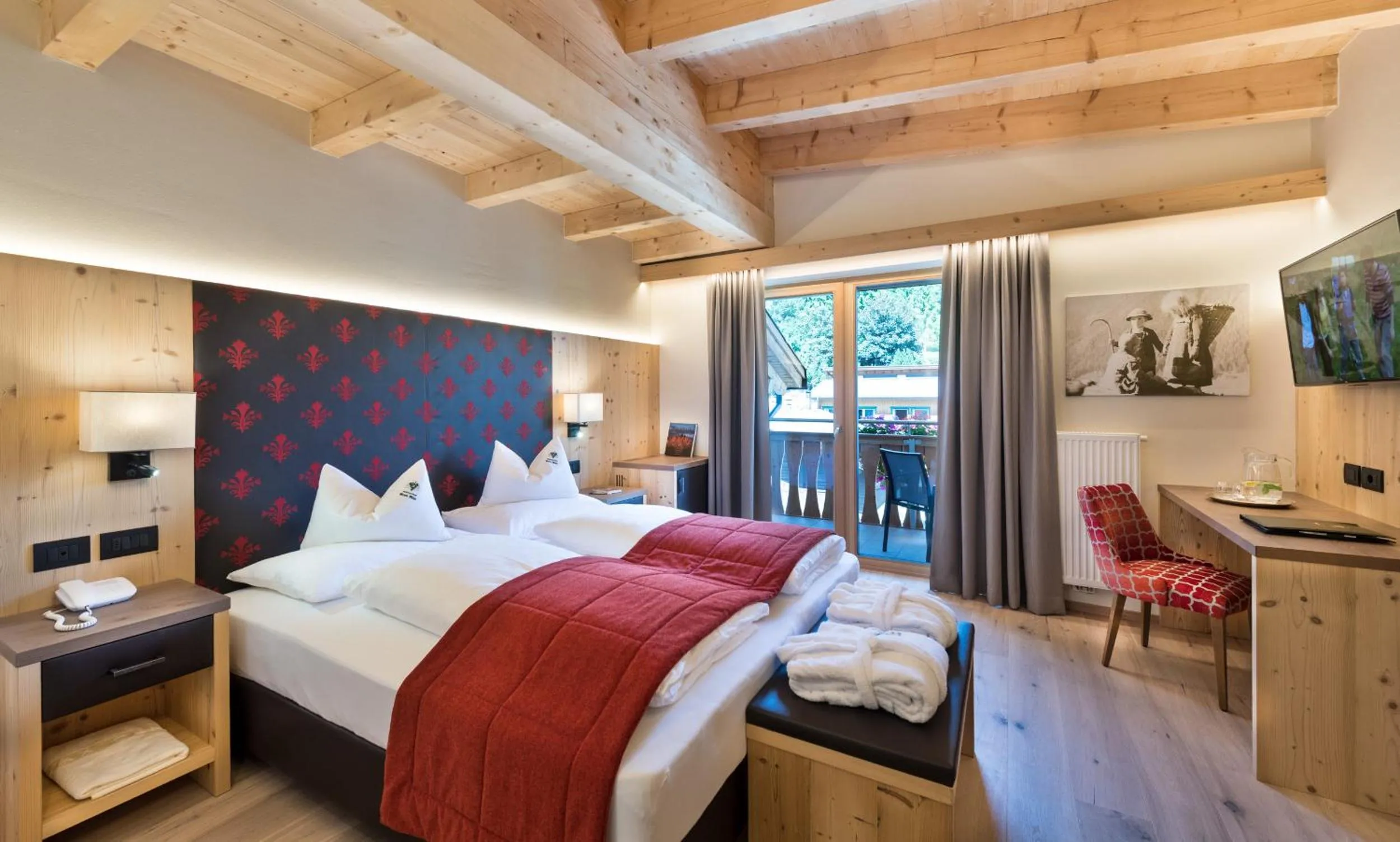 Bed in Wellness Hotel Gran Risa***S