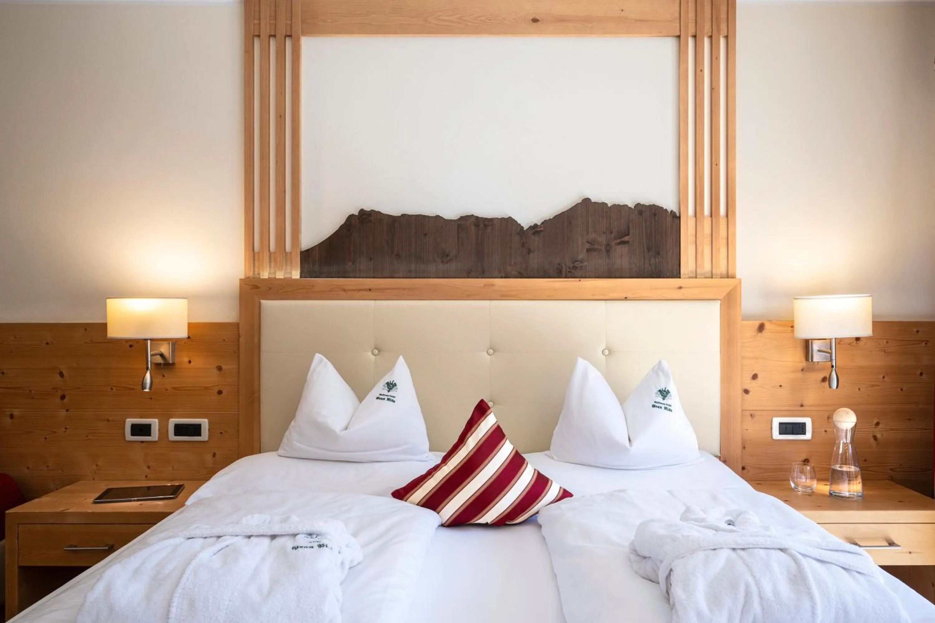 Bed in Wellness Hotel Gran Risa***S