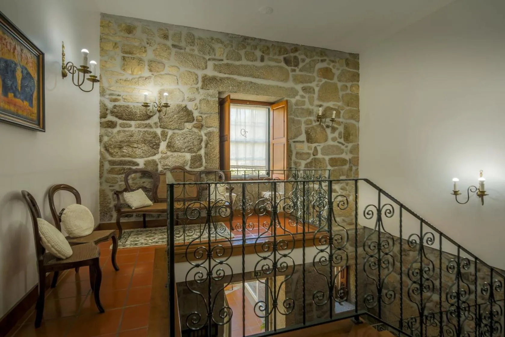 Living room in Quinta do Terreiro - Turismo de Habitacao