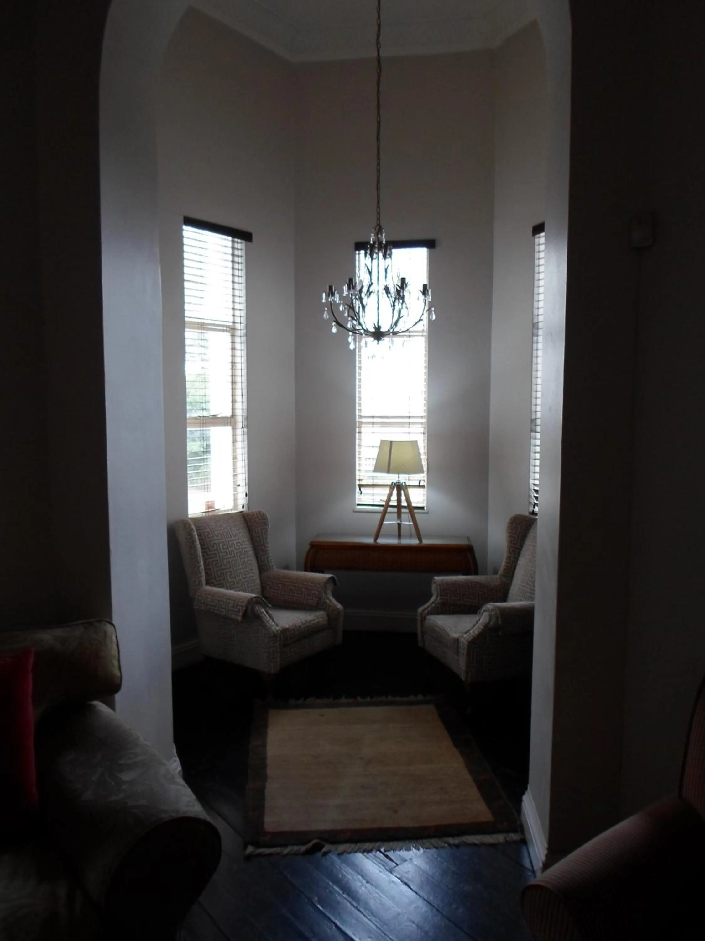 Seating area in Melville Turret Guesthouse