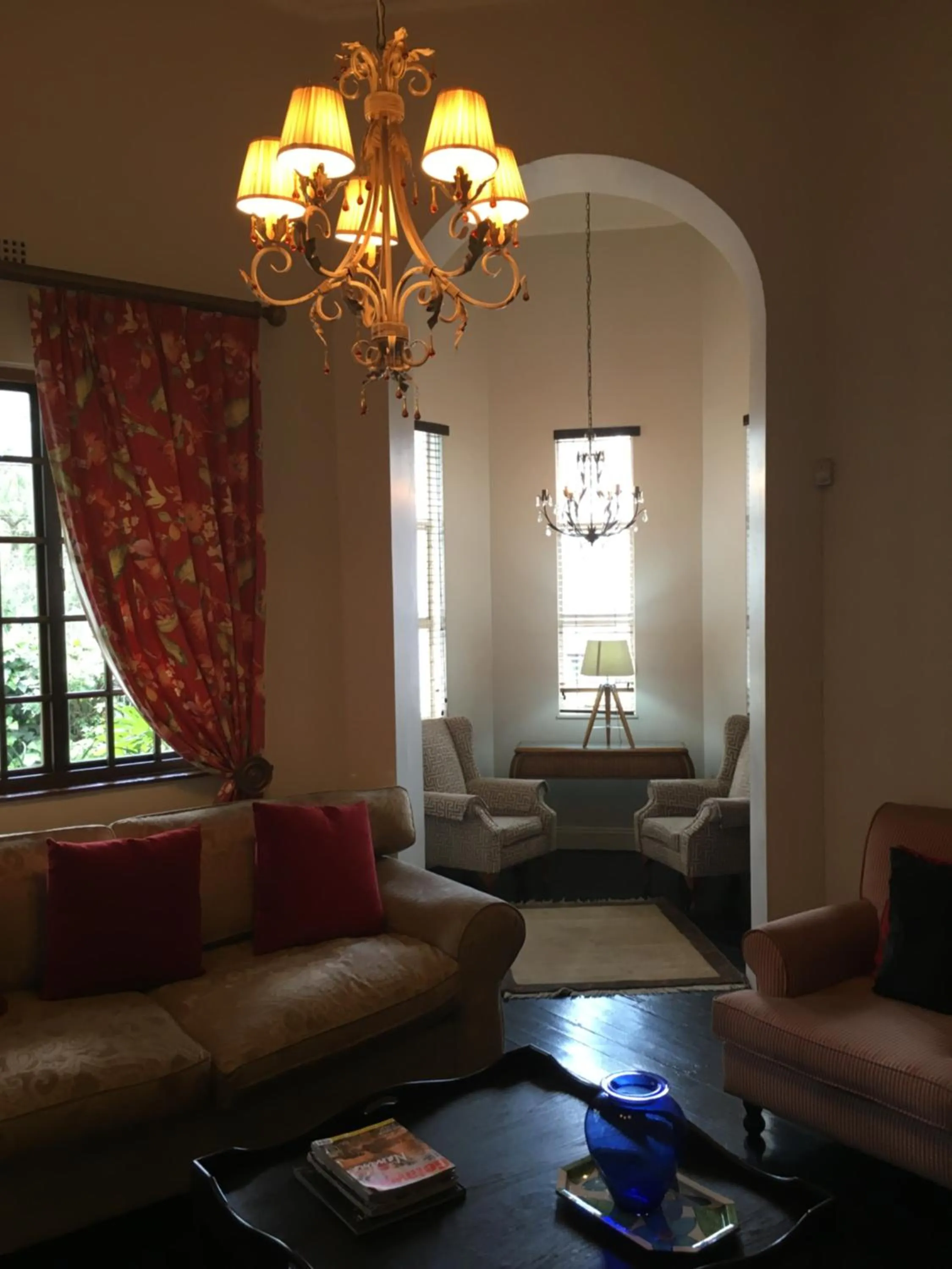 Seating area in Melville Turret Guesthouse