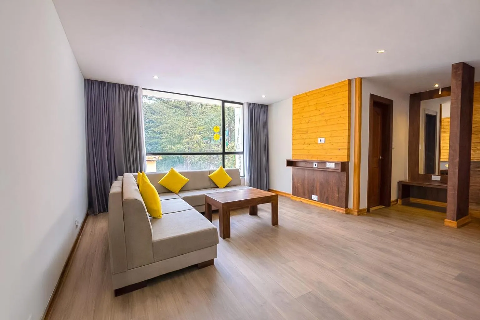 Living room in Yashshree Sanderling Mall Road