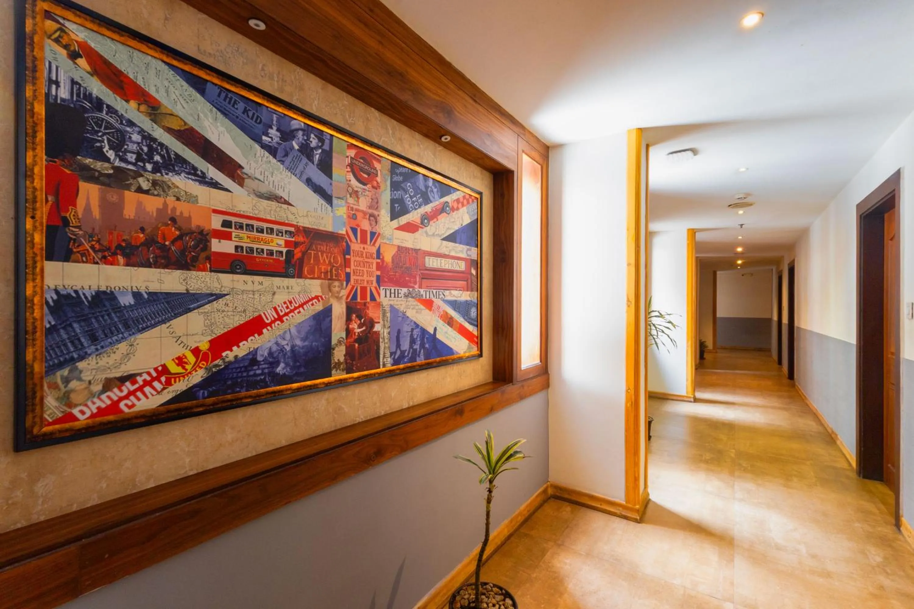 Lobby or reception in Yashshree Sanderling Mall Road