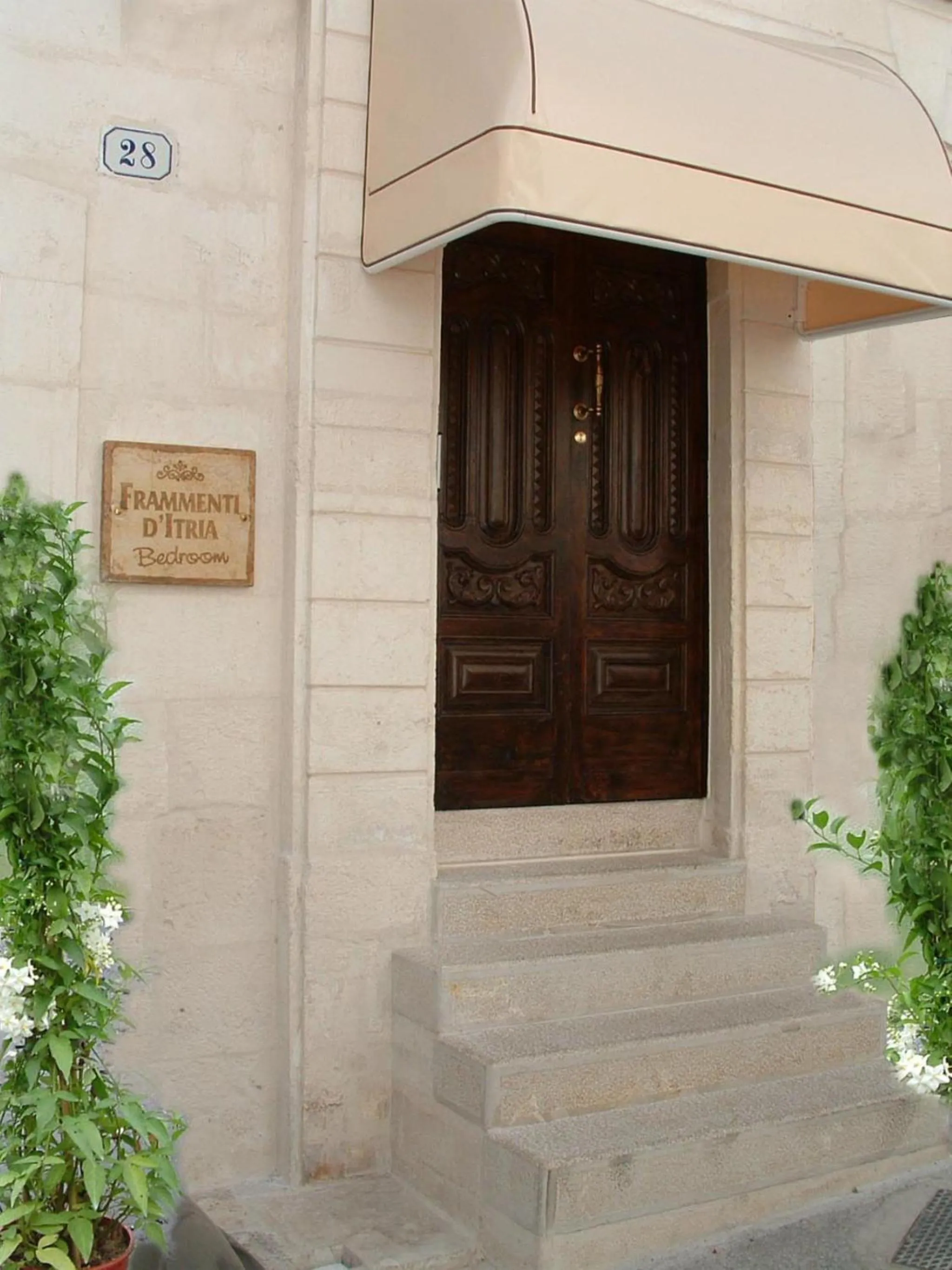 Facade/entrance in B&B Frammenti D'Itria