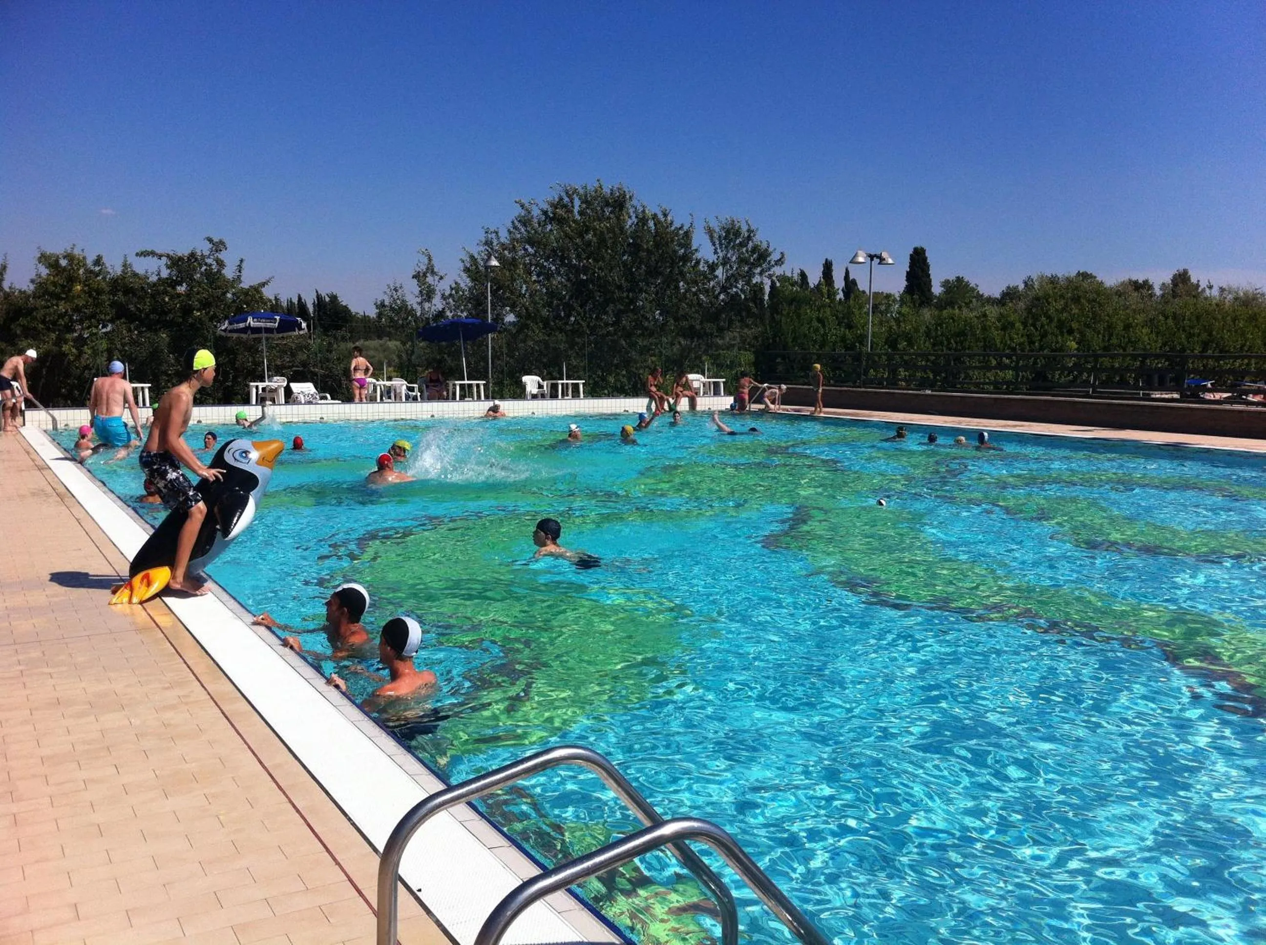 Swimming pool in Camping Il Boschetto Di Piemma
