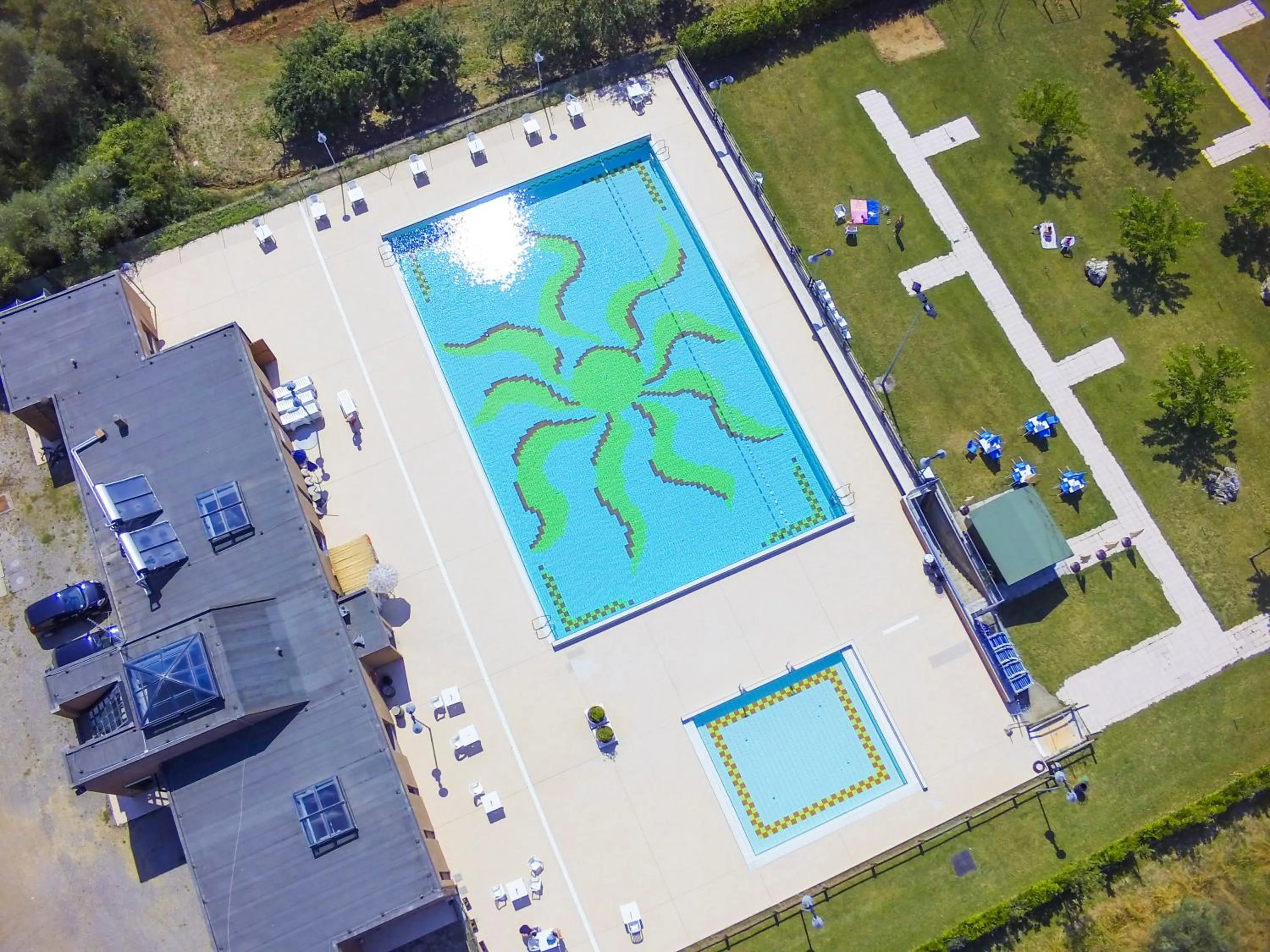 Swimming pool in Camping Il Boschetto Di Piemma