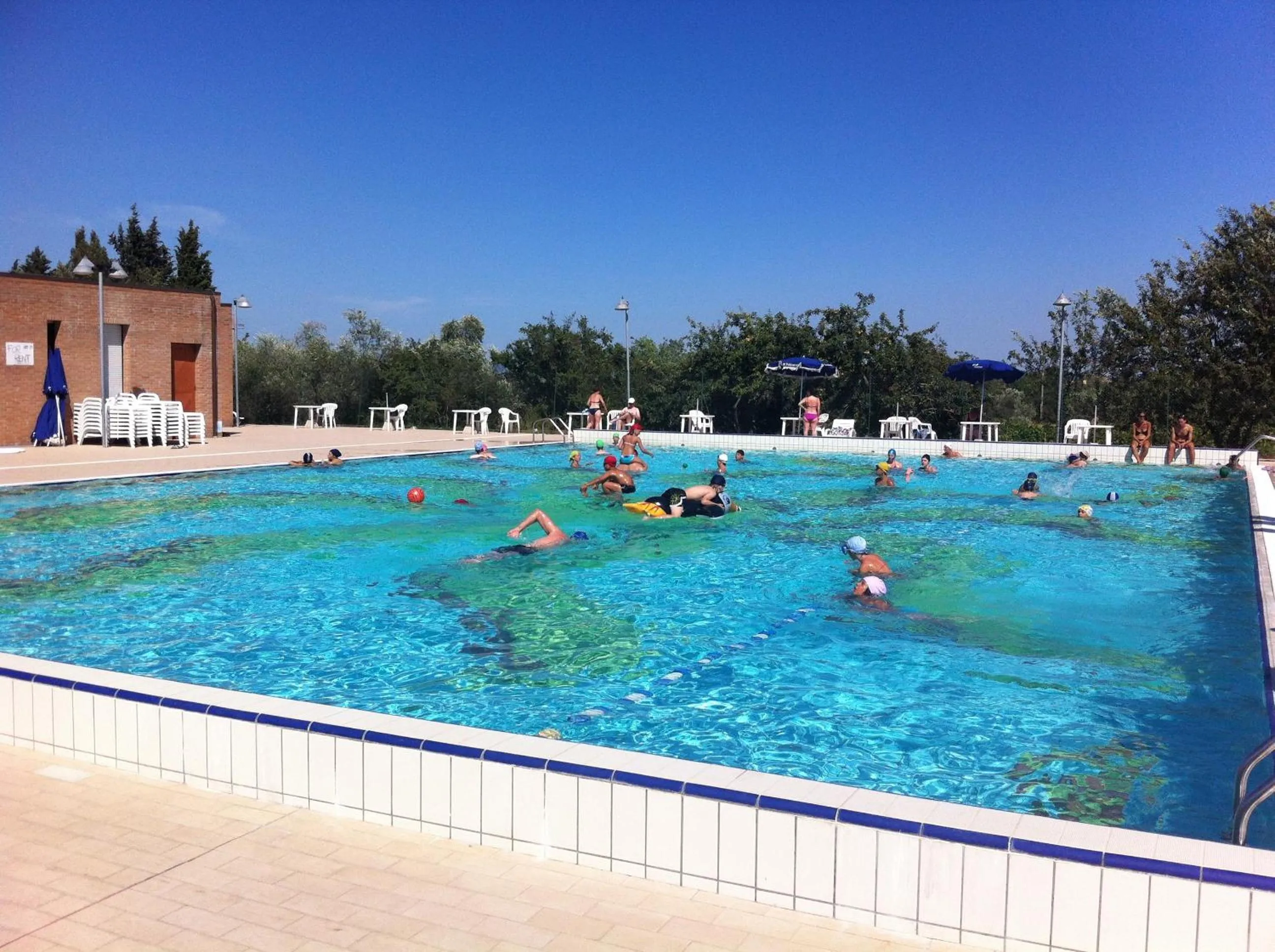 Swimming pool in Camping Il Boschetto Di Piemma