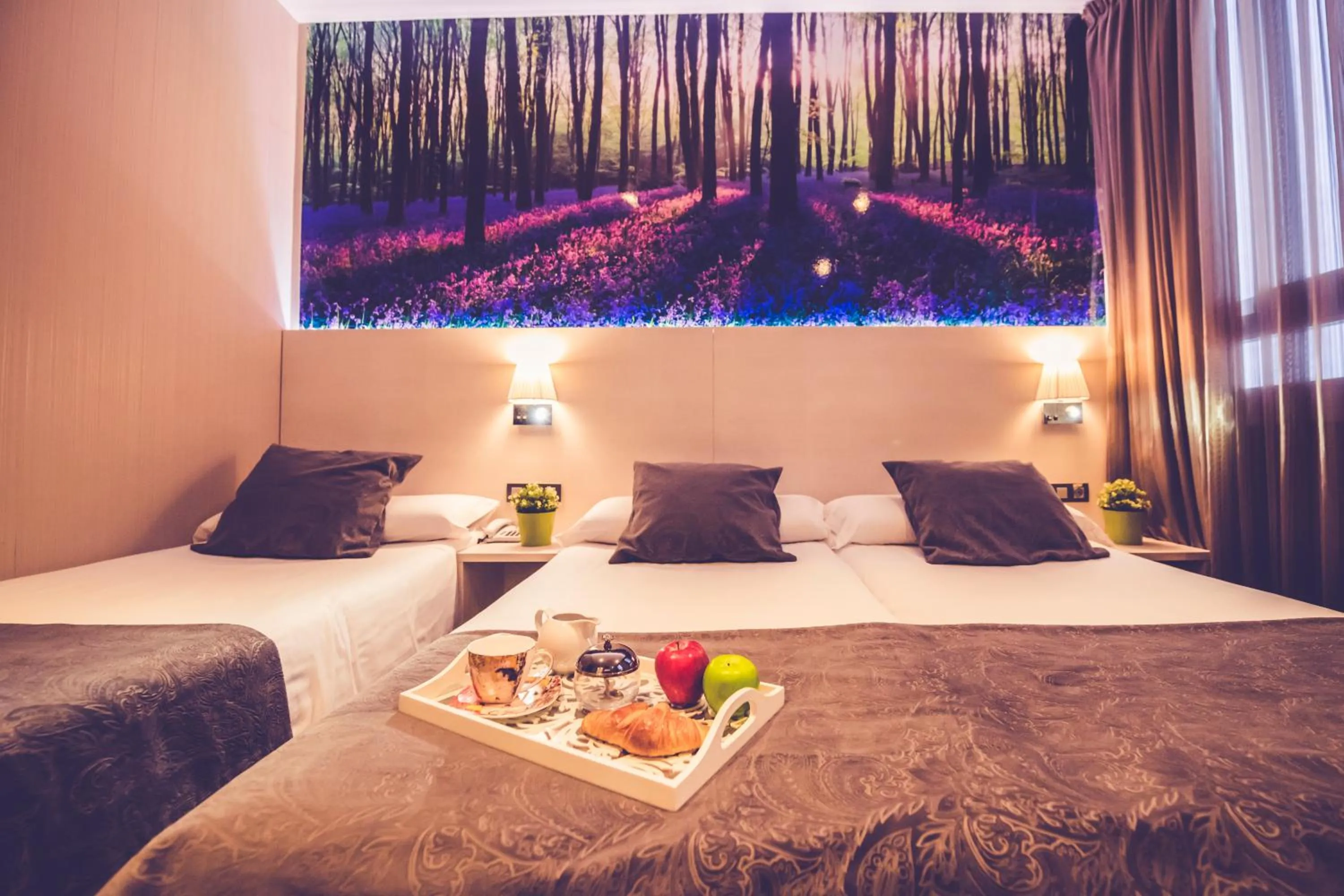 Bedroom, Bed in Hostal Prado