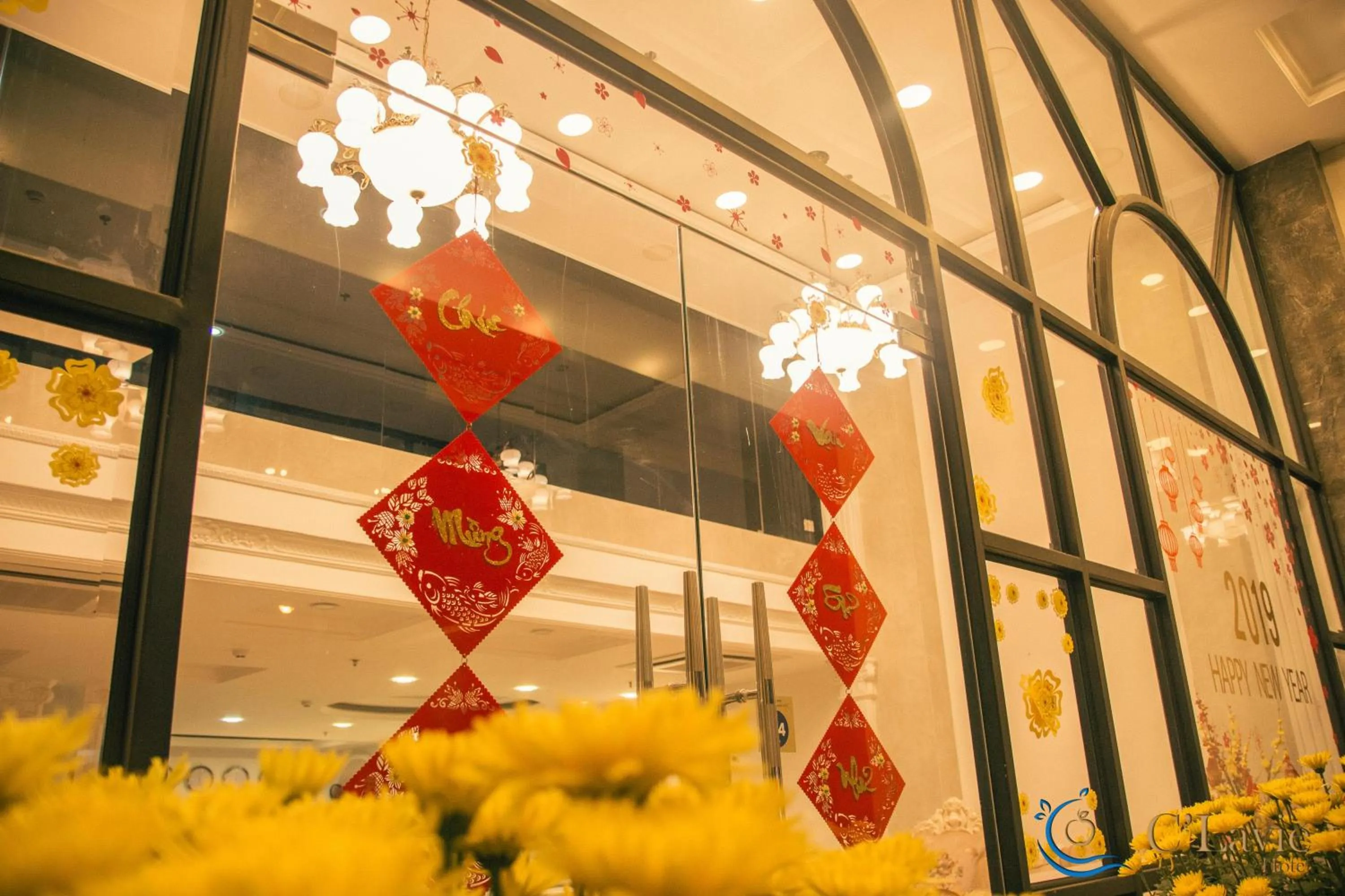 Lobby or reception in C'Lavie Hotel - Saigon Airport Hotel