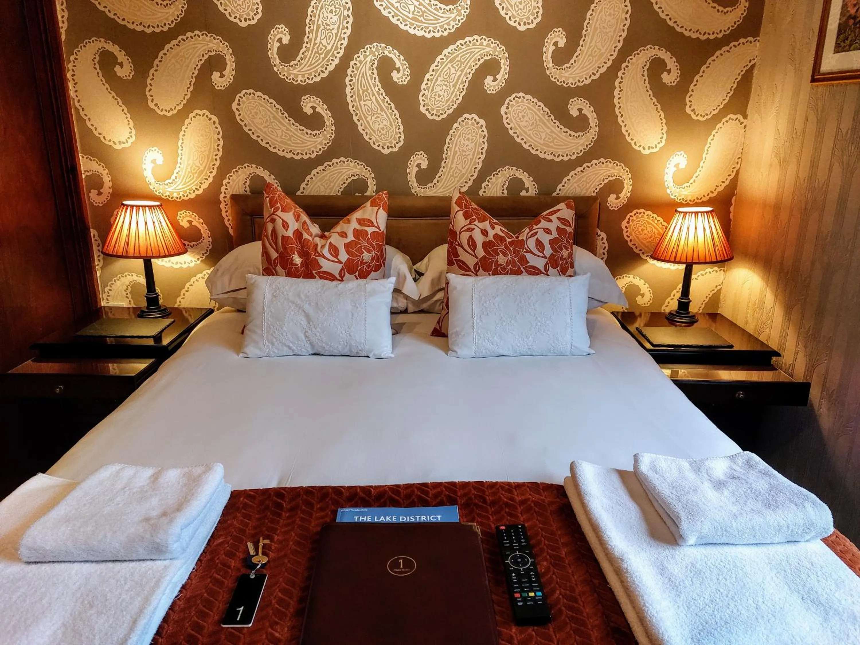 Bedroom, Bed in 1 Park Road