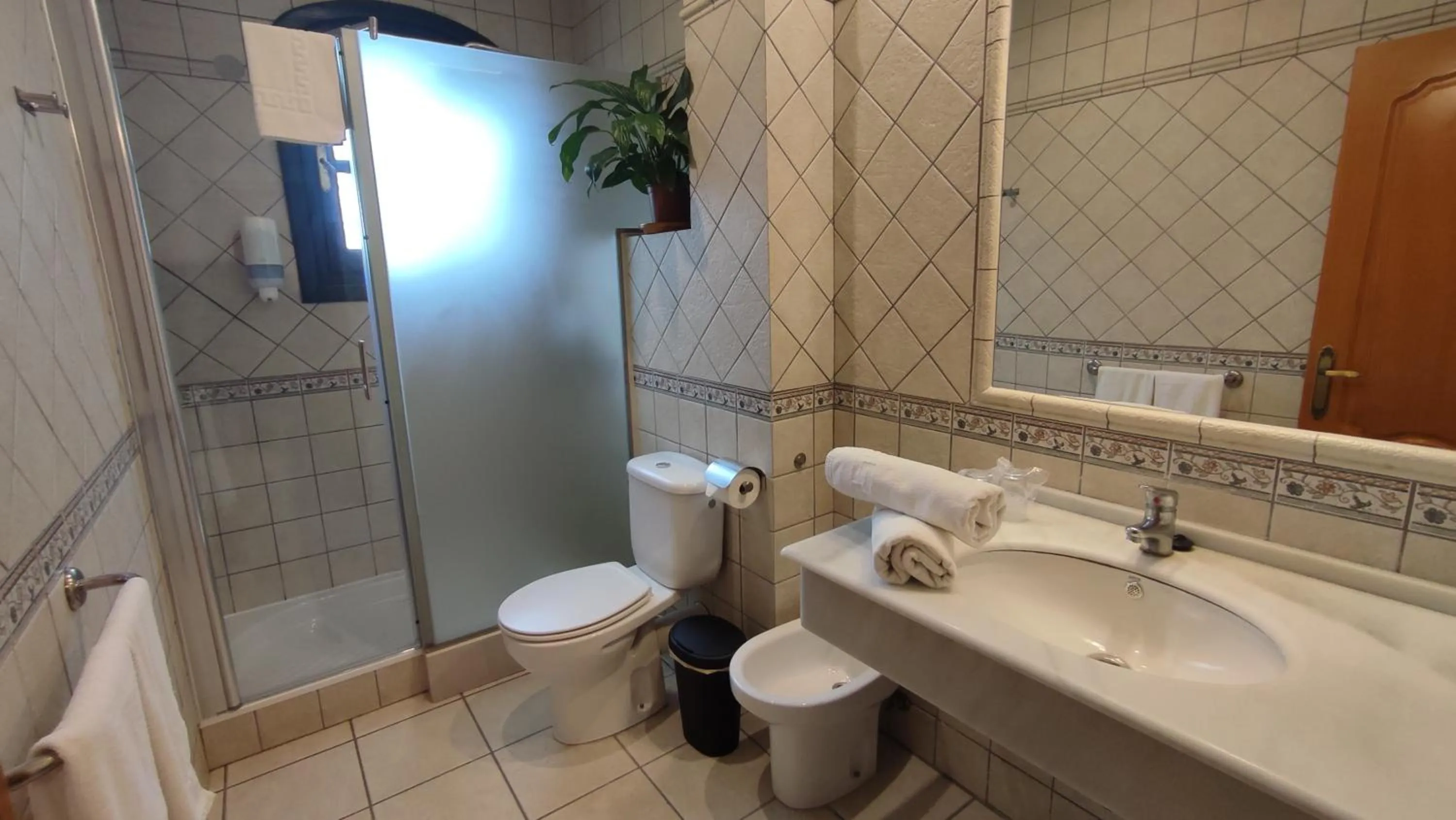 Bathroom in Hotel El Paso