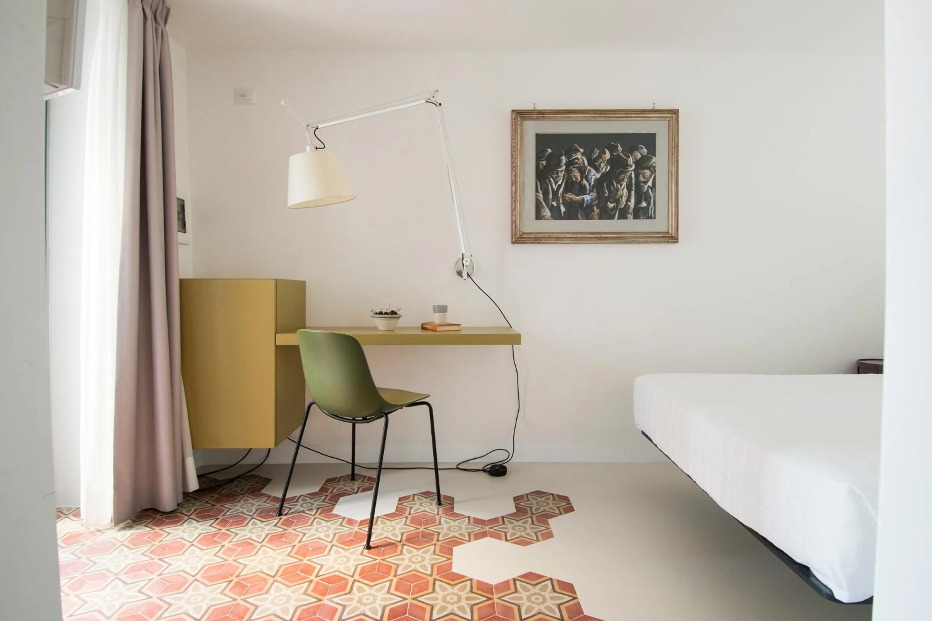 Decorative detail, Bed in Dimora Talenti