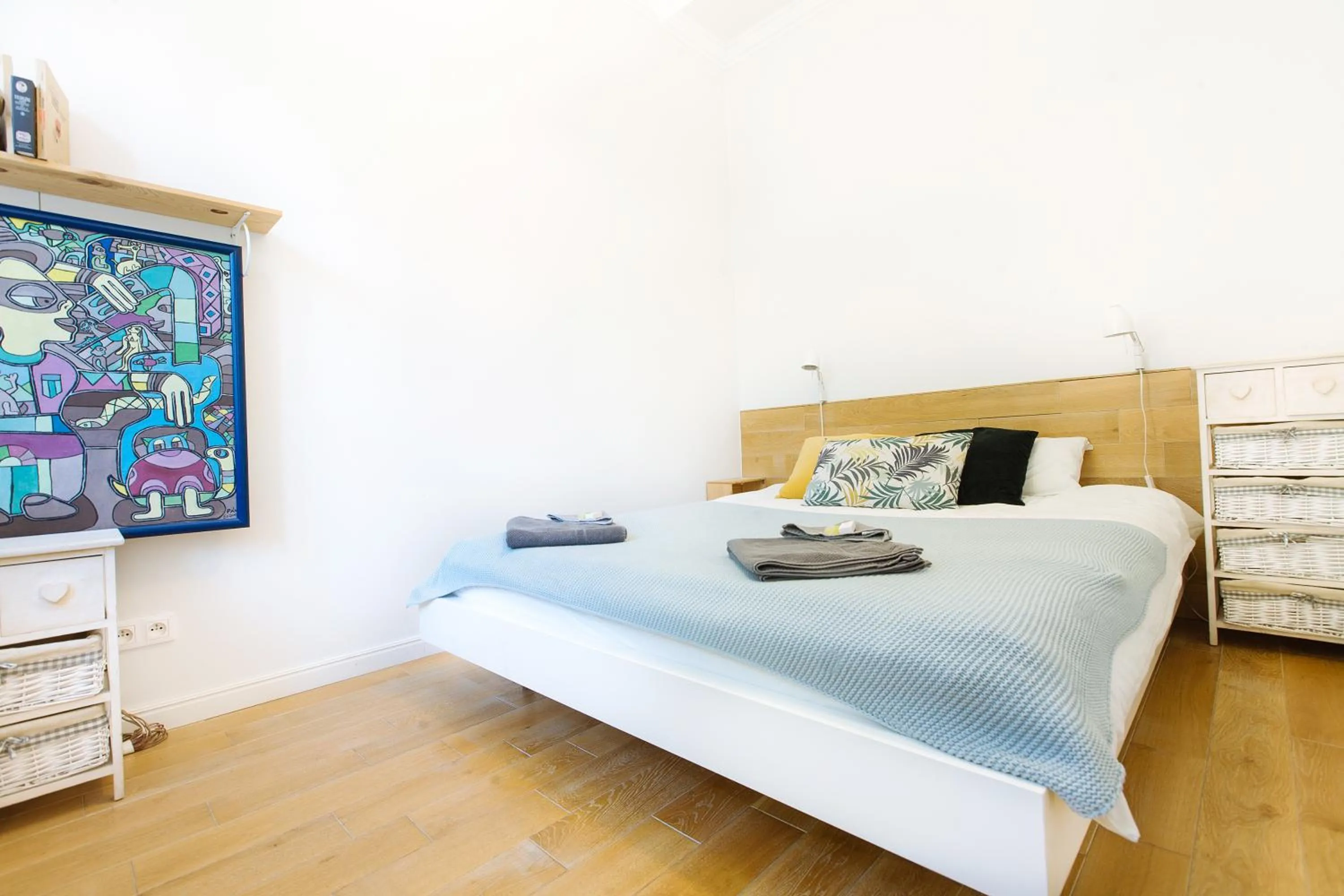 Bed in Warsaw Concierge Traveller's Nest Wspólna