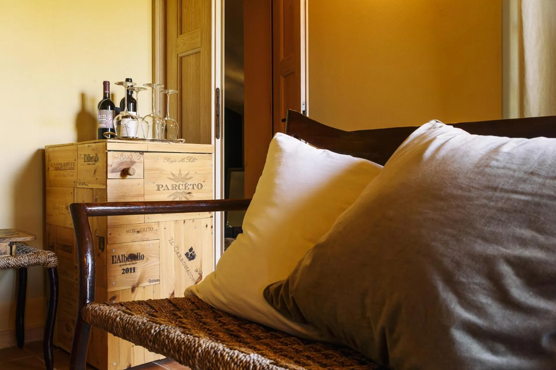 Seating area in L'Orto Di Panza