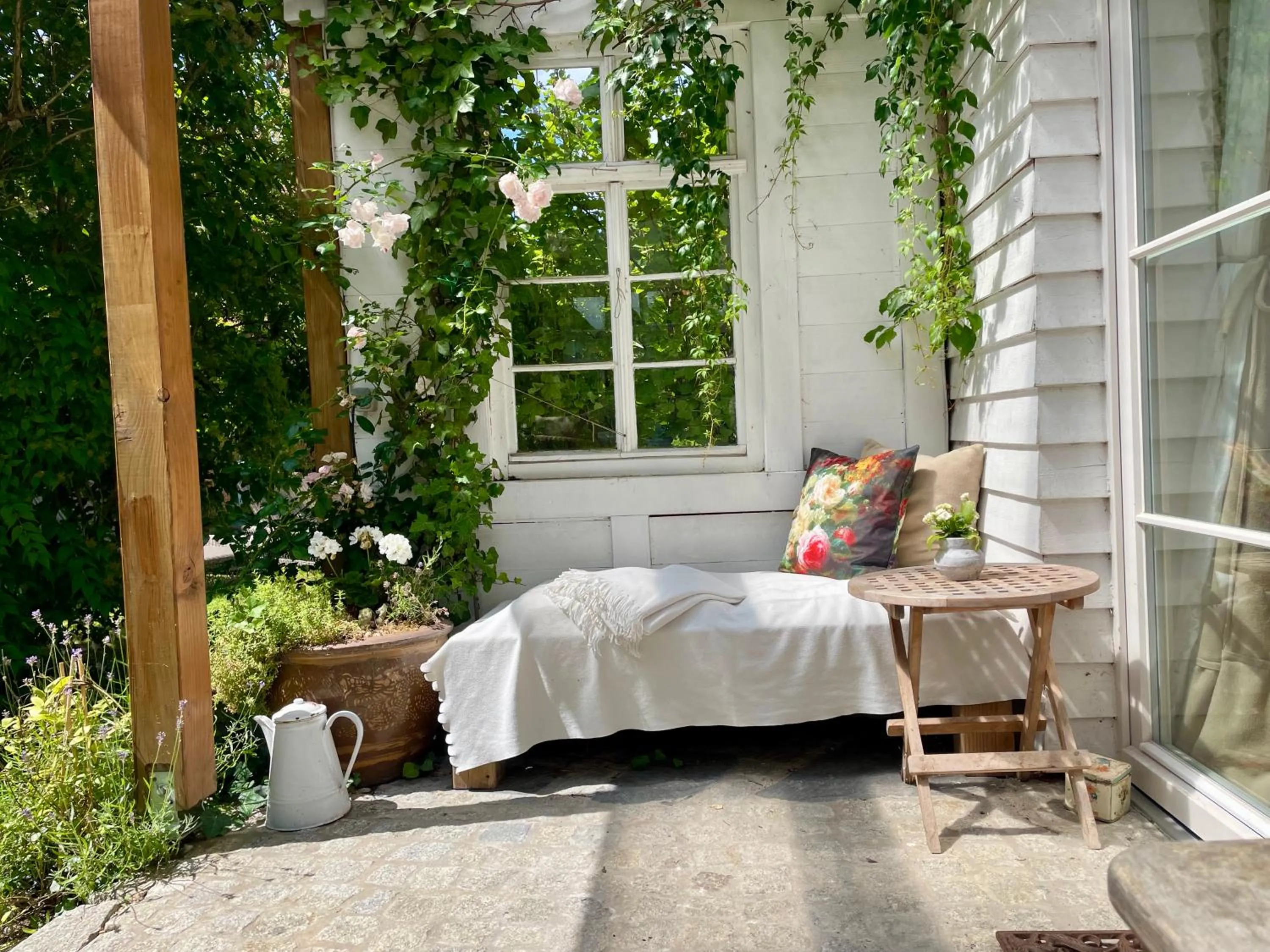 Balcony/Terrace in Weißt Du noch - Gästehäuser & Suiten