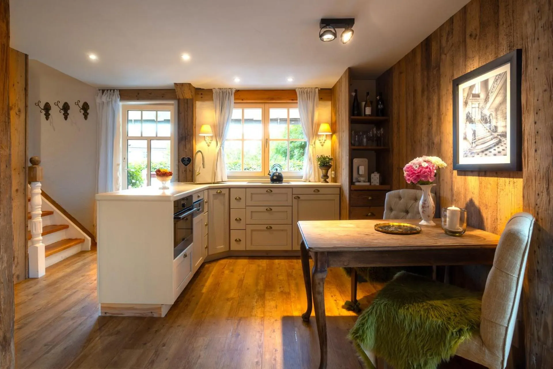 kitchen in Weißt Du noch - Gästehäuser & Suiten