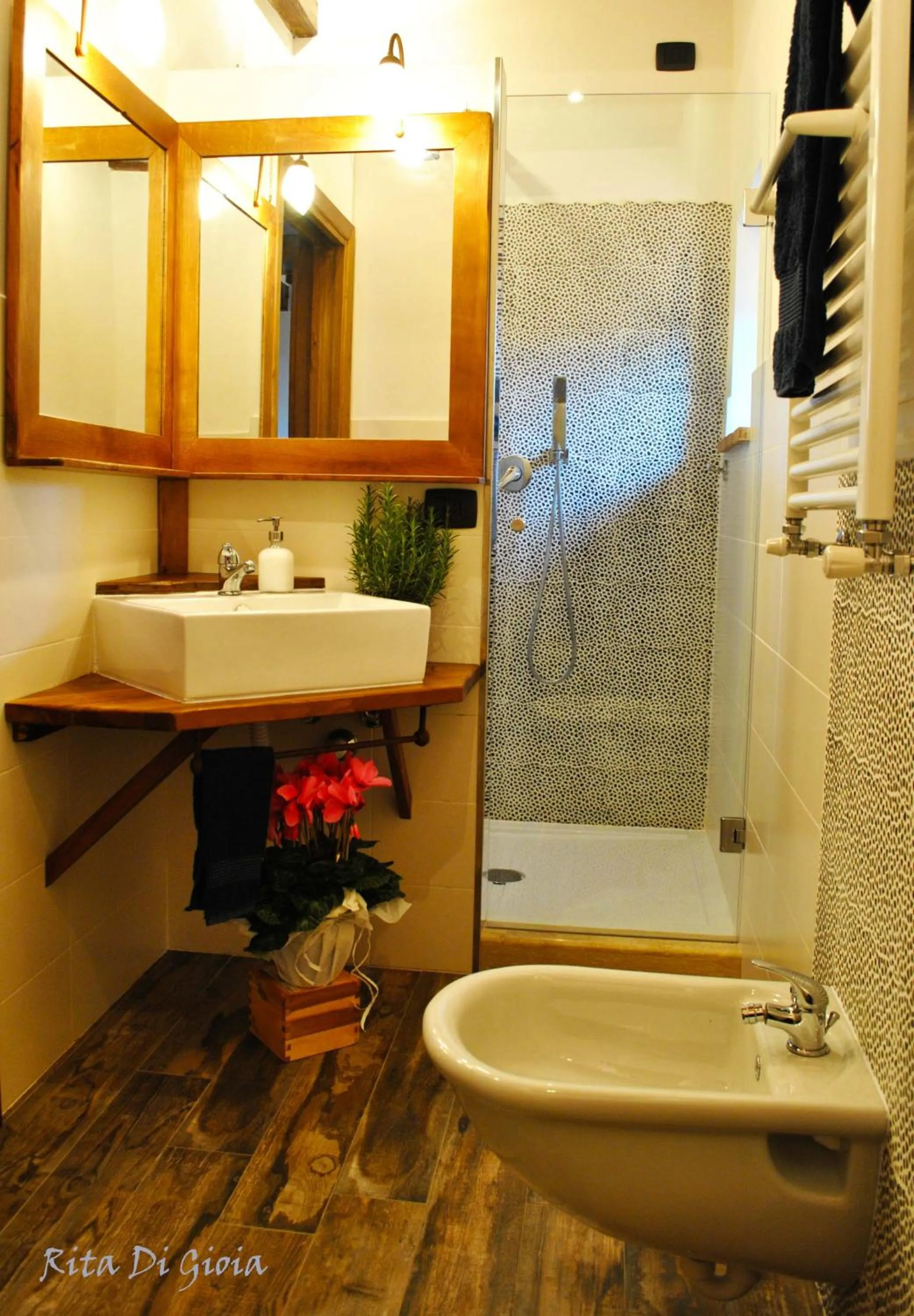 Shower in B&B Lavanda e Rosmarino
