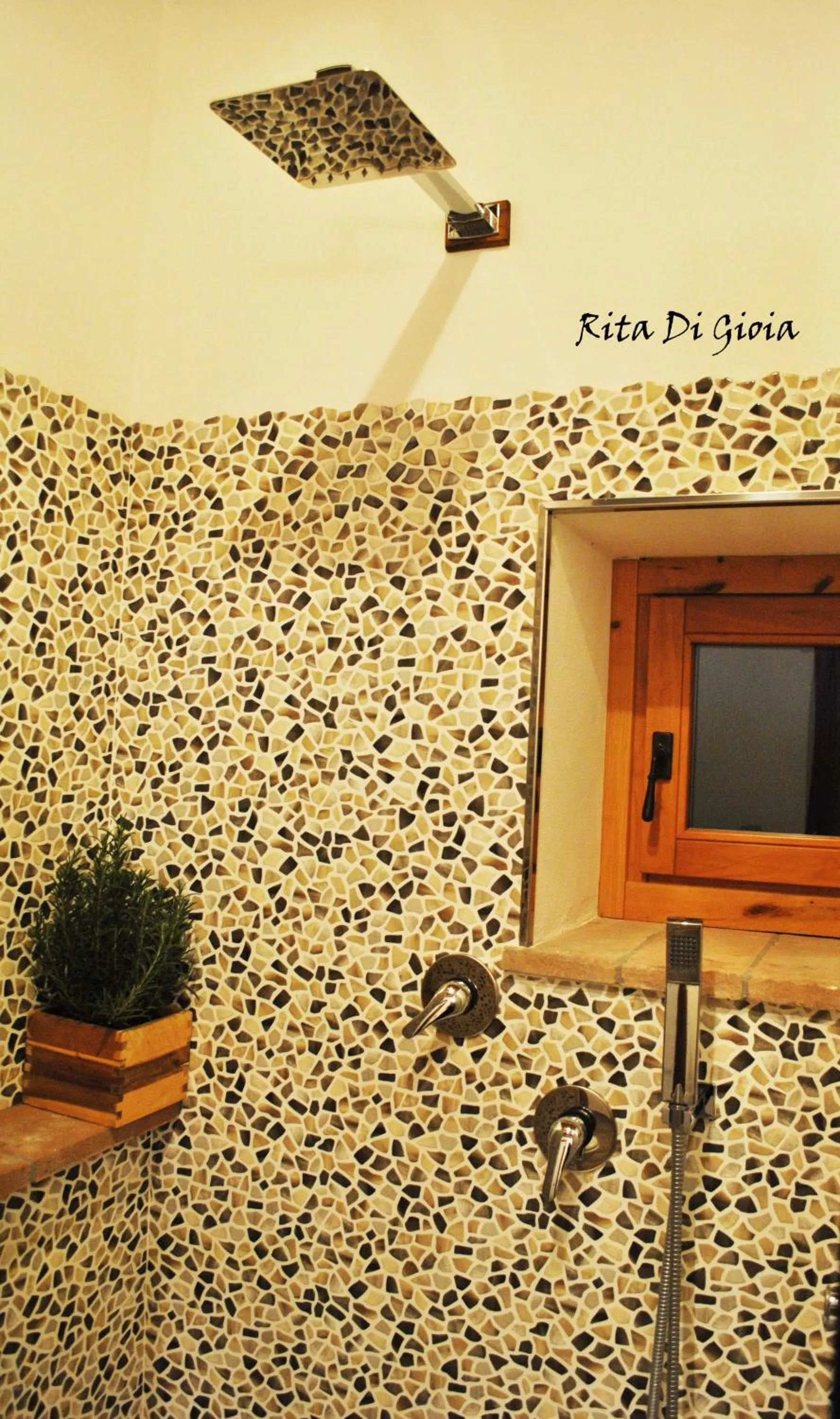 Text overlay in B&B Lavanda e Rosmarino