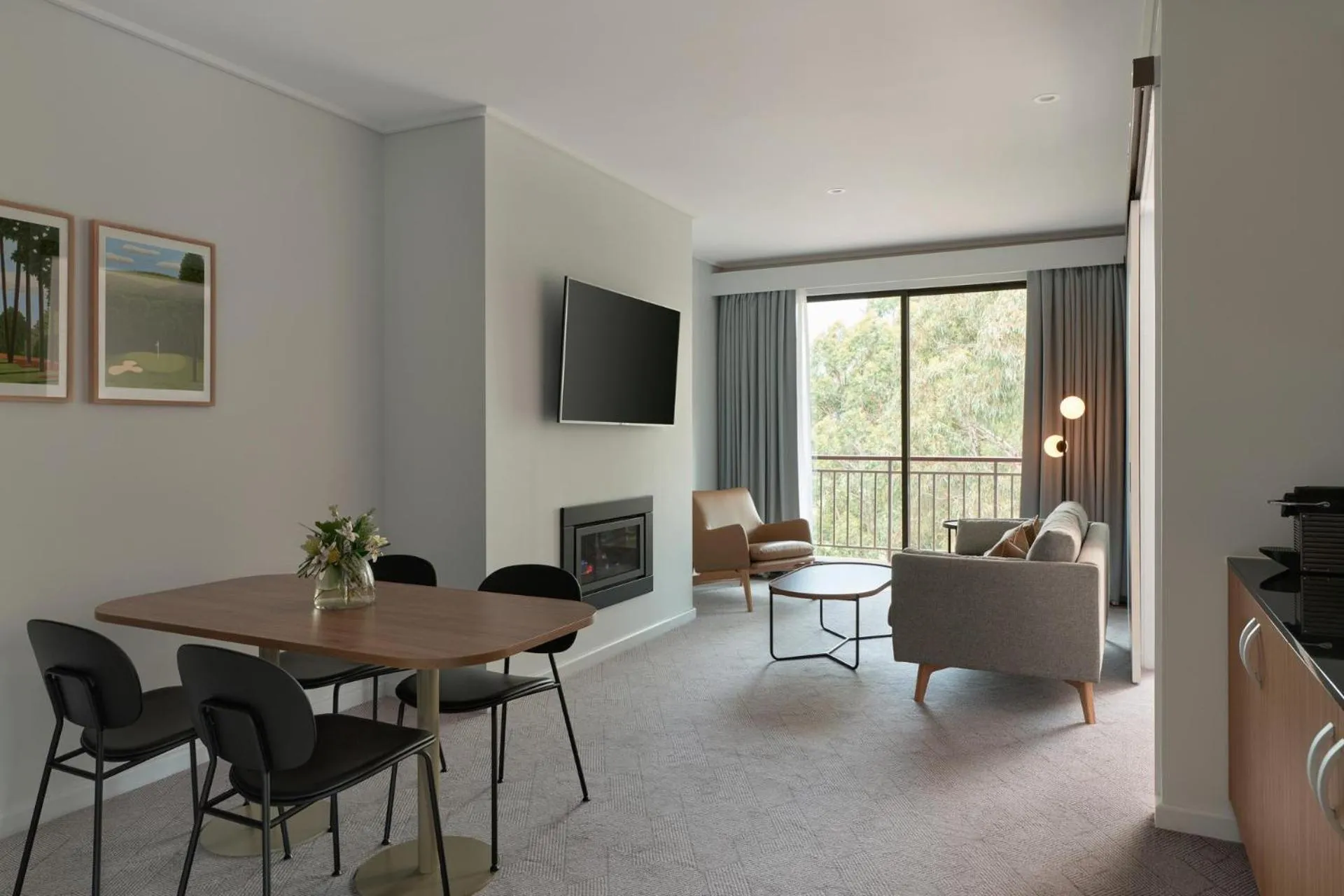 Living room in RACV Goldfields Resort