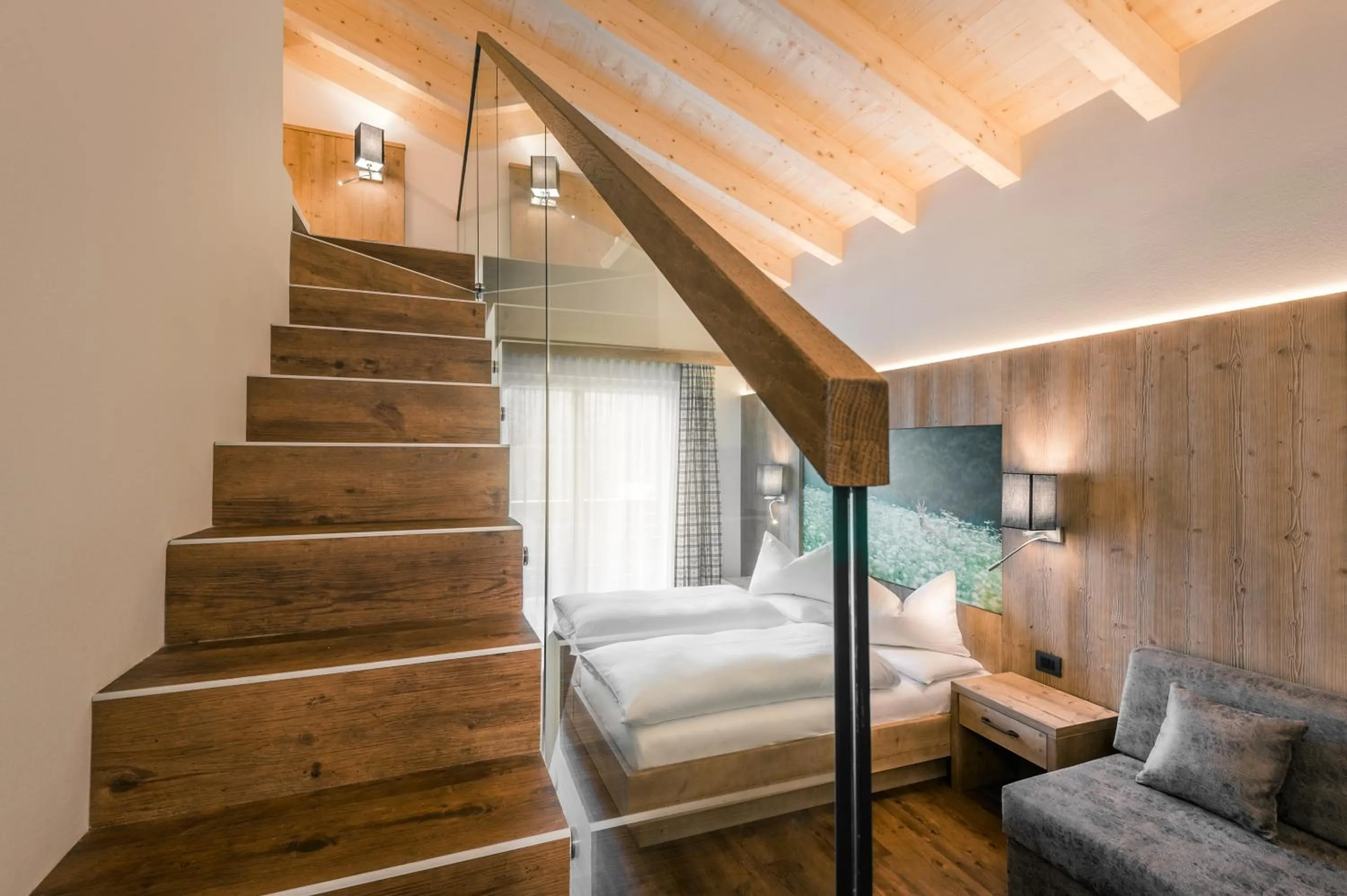 Bed in Hotel Jägerhof