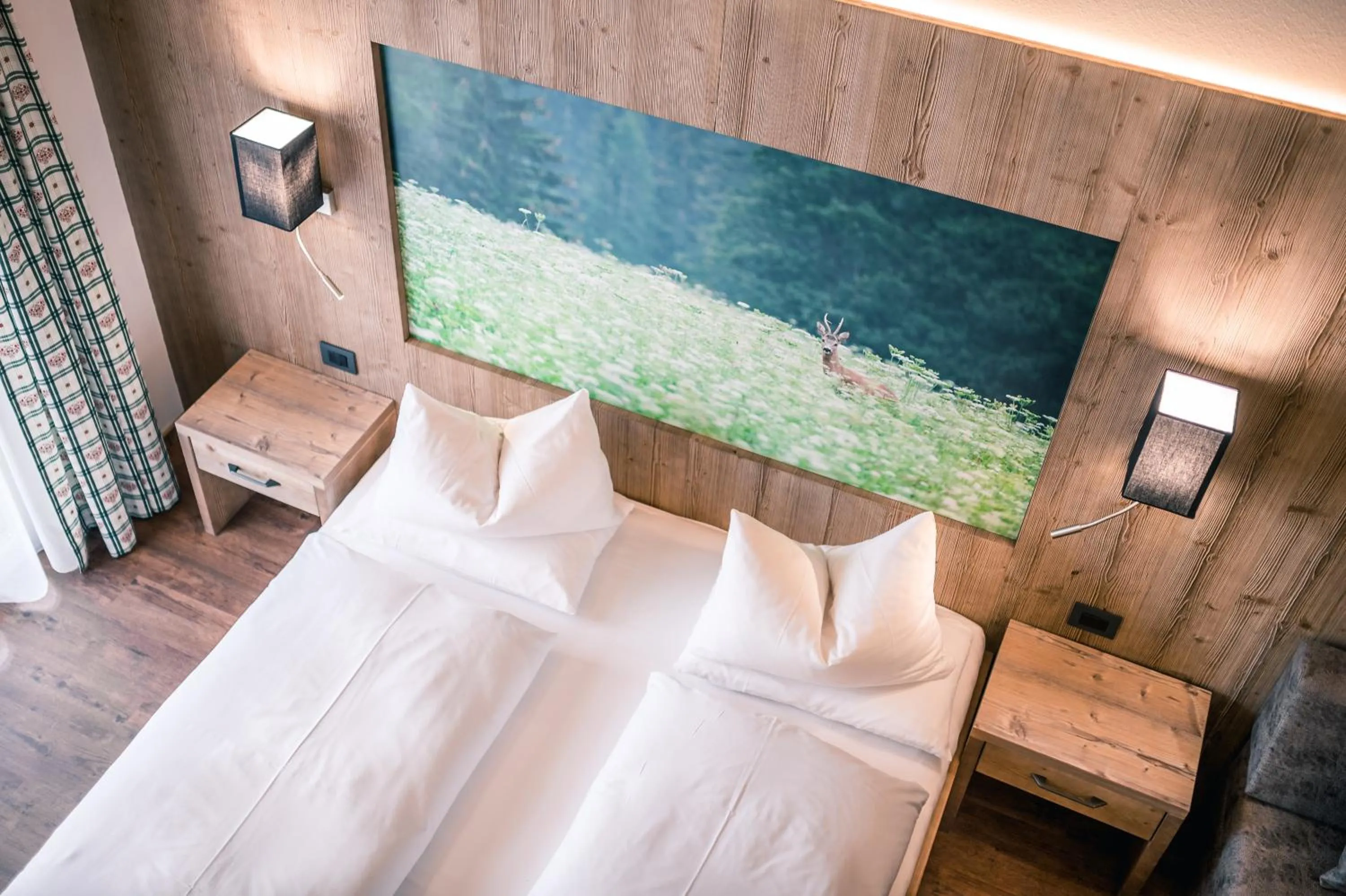 Bed in Hotel Jägerhof