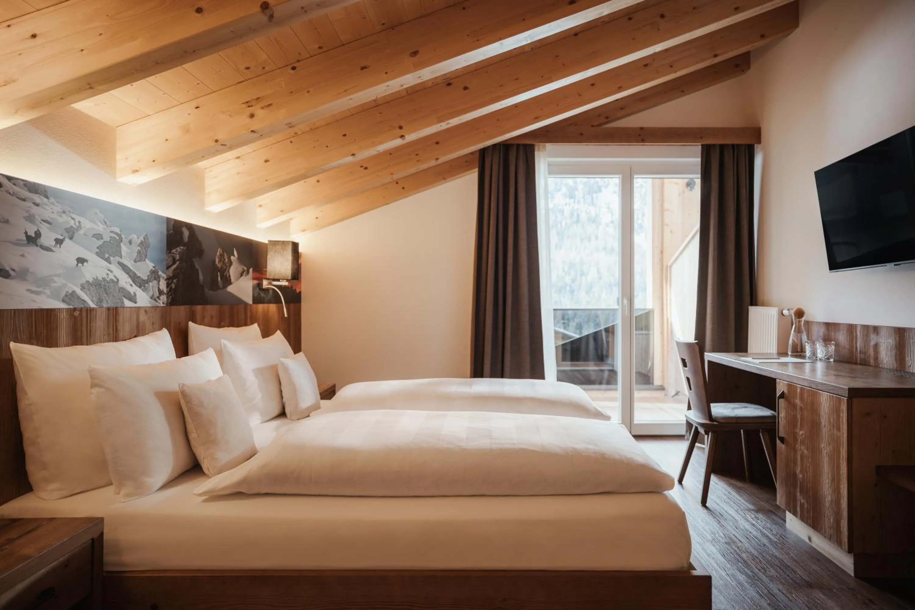 Bed in Hotel Jägerhof