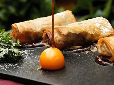 Food close-up in Hotel Manolo Mayo