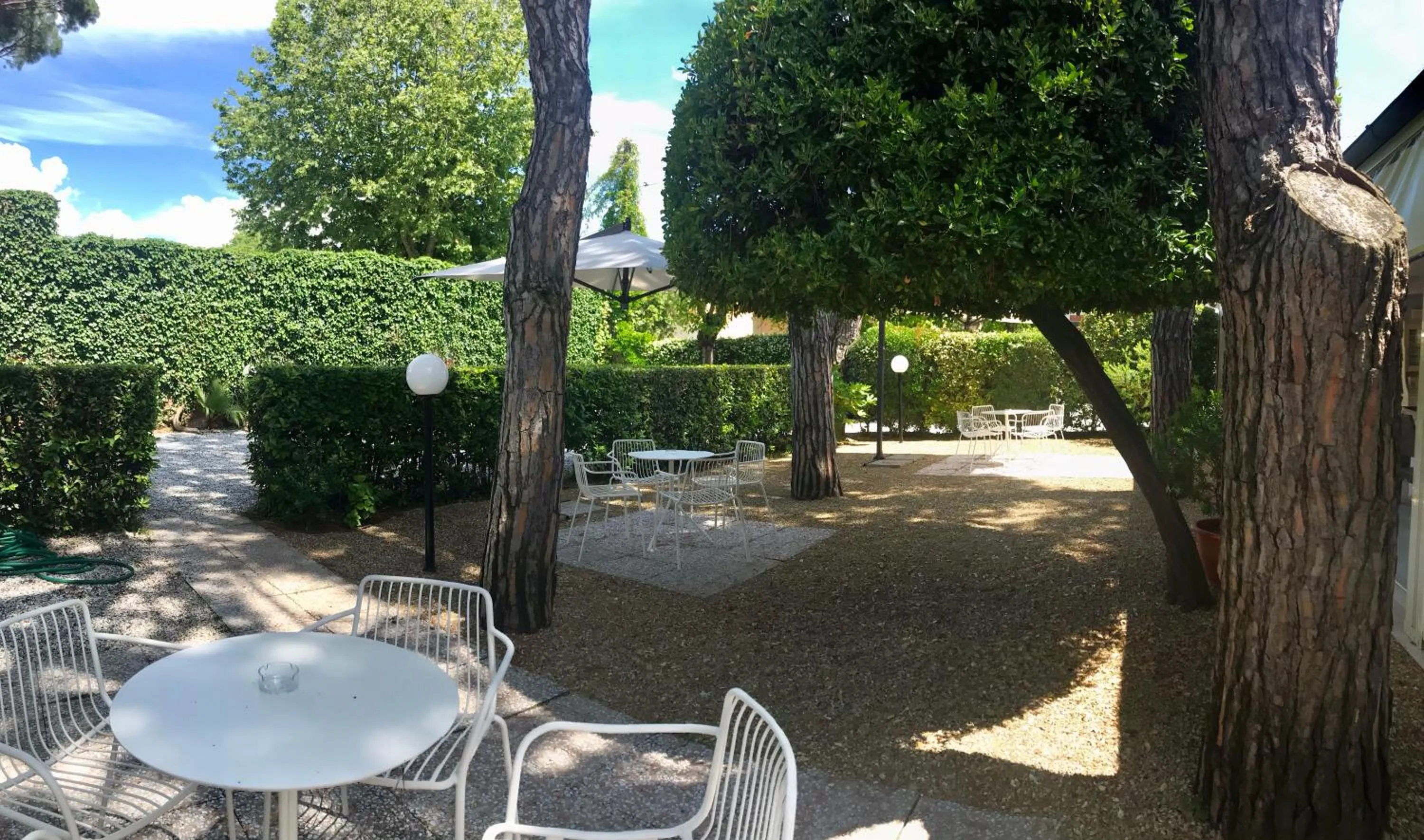 Garden in Hotel Milton