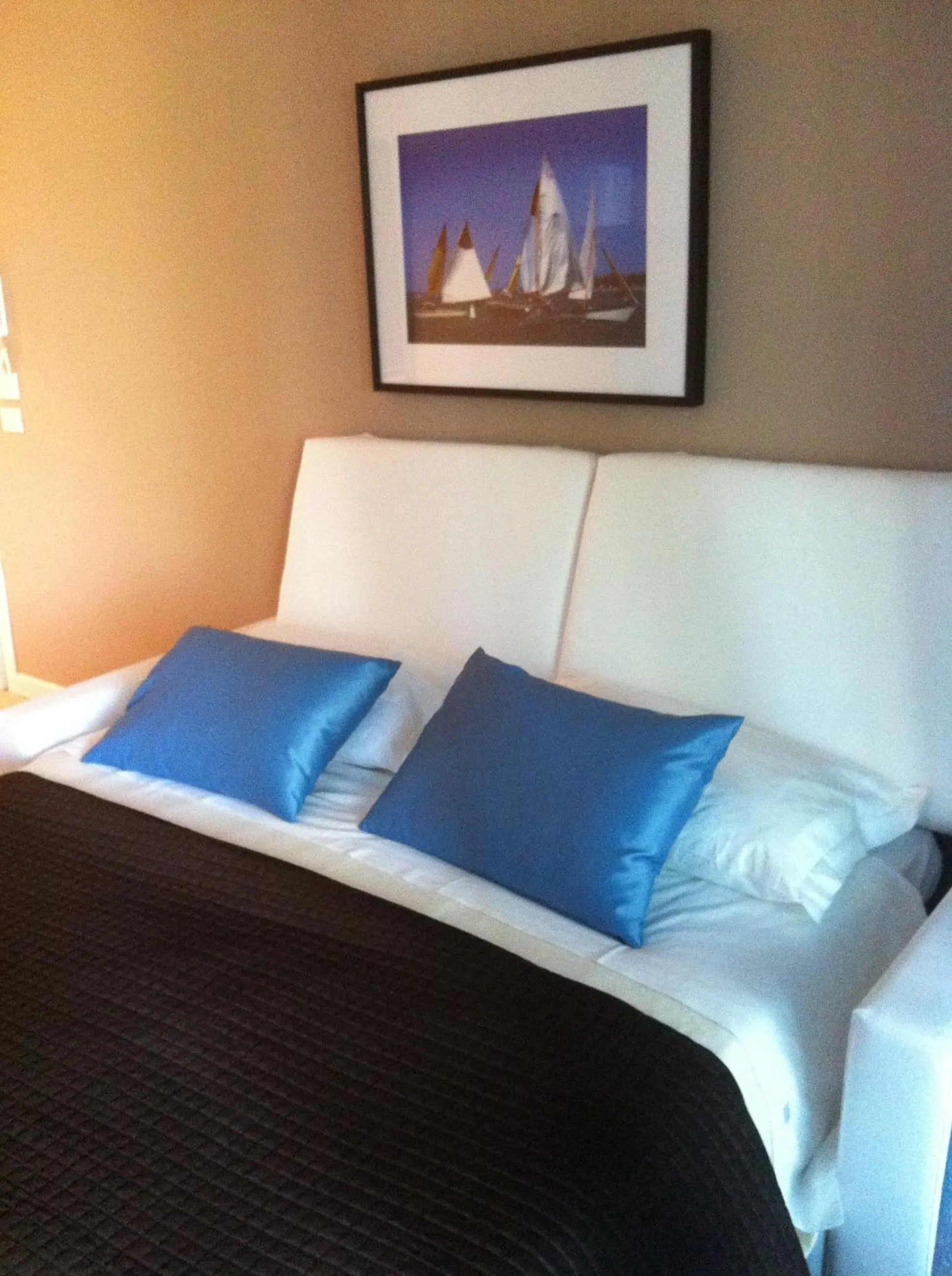 Decorative detail, Bed in Residence Ormeggio