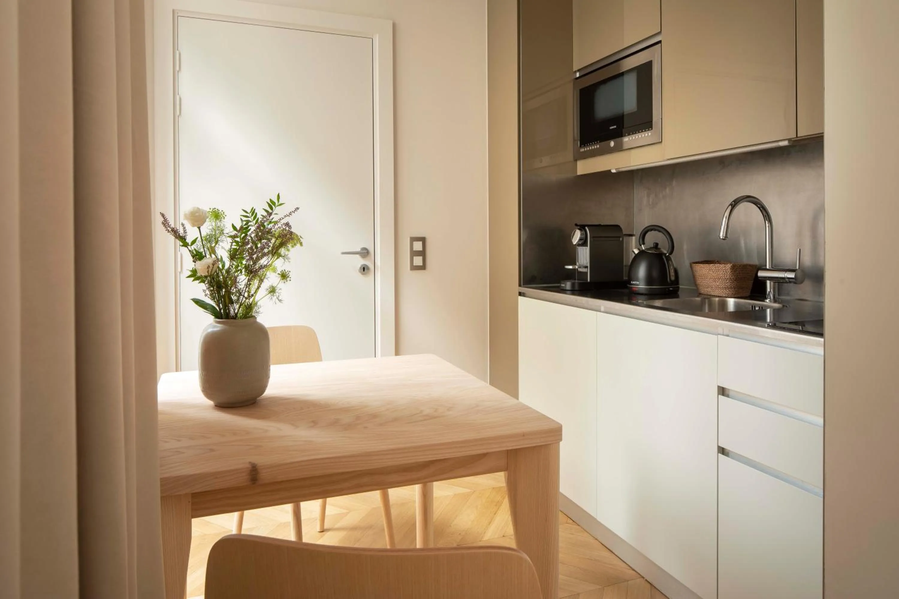 Kitchen or kitchenette in Résidence Nell Paris