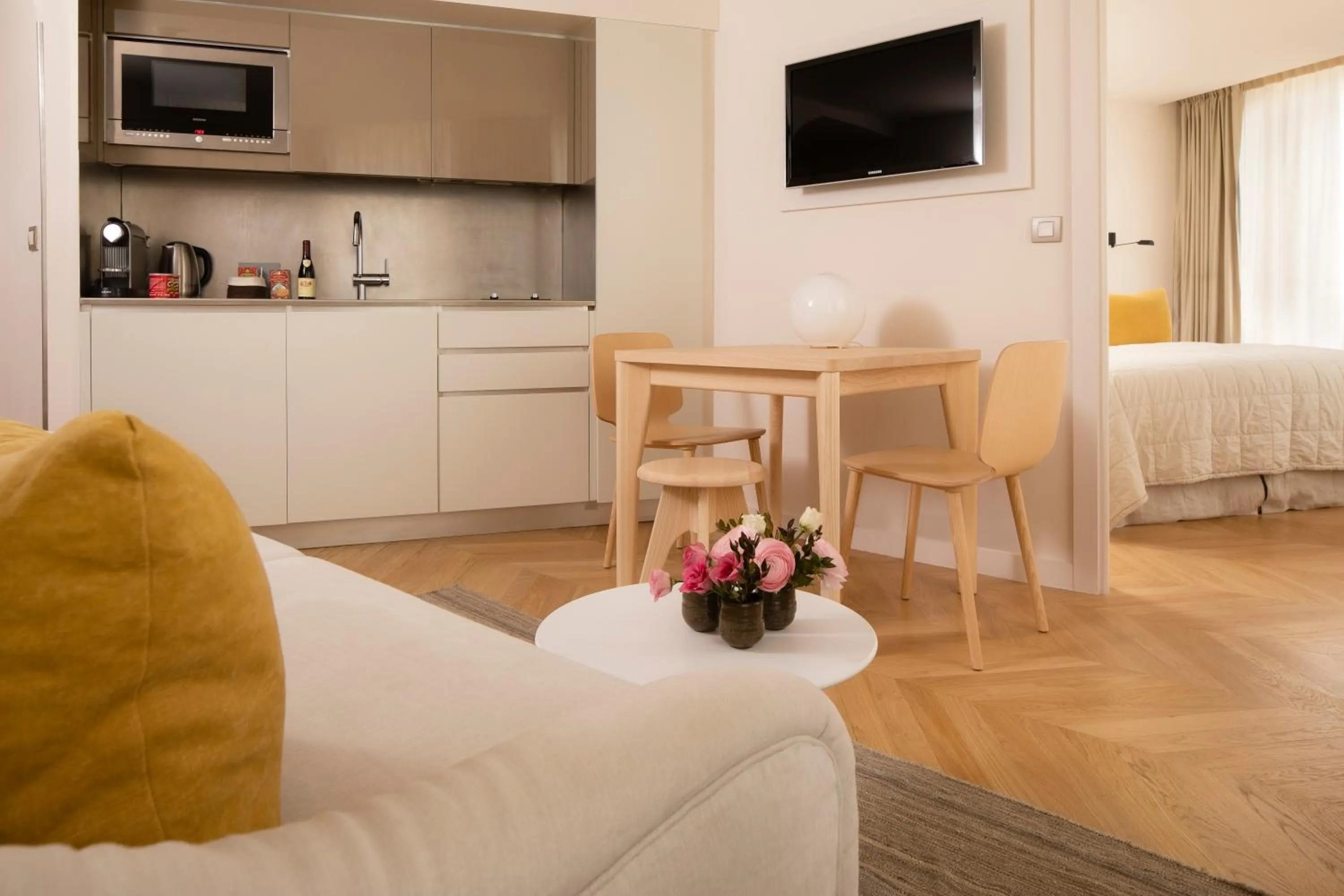 Living room in Résidence Nell Paris