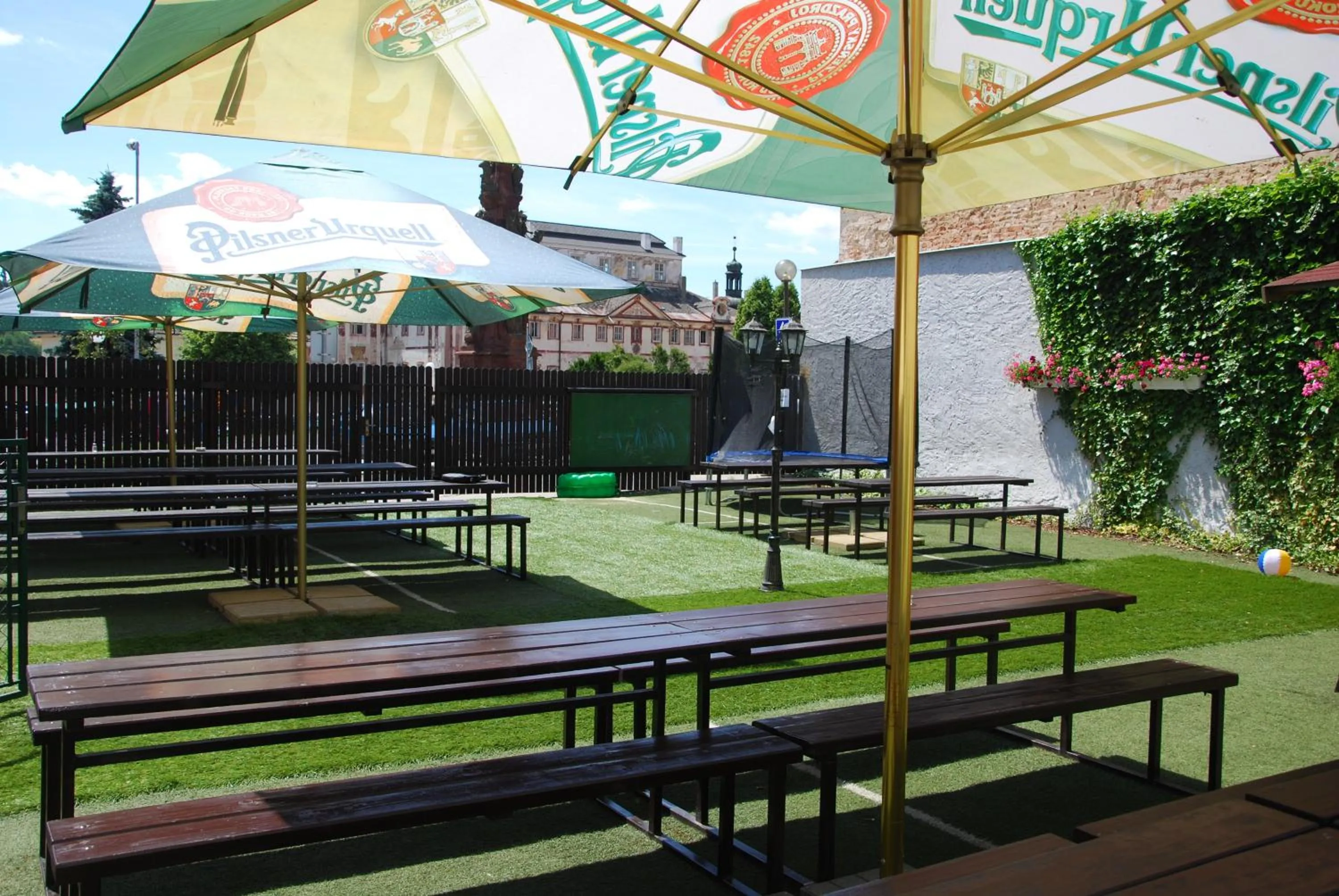 Garden in Hotel Kácov