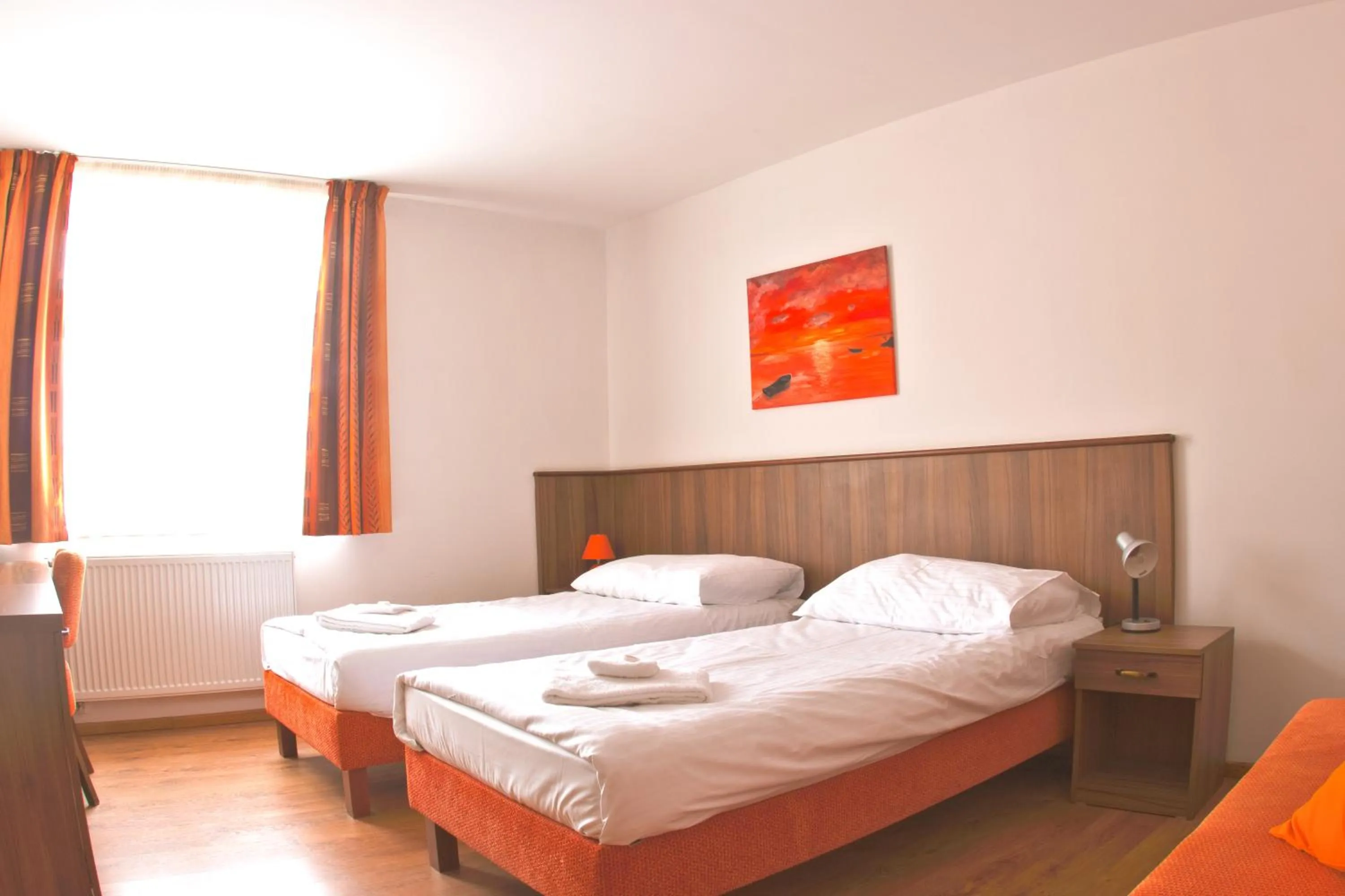 Bedroom, Bed in Hotel Kácov