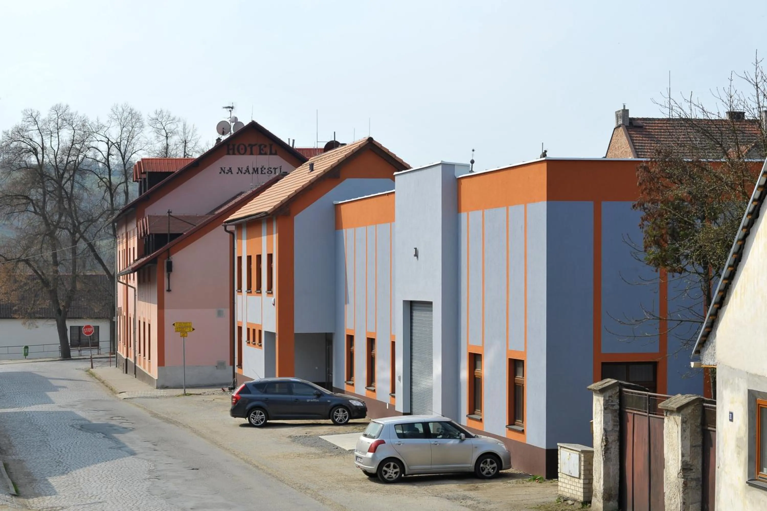 Property building in Hotel Kácov